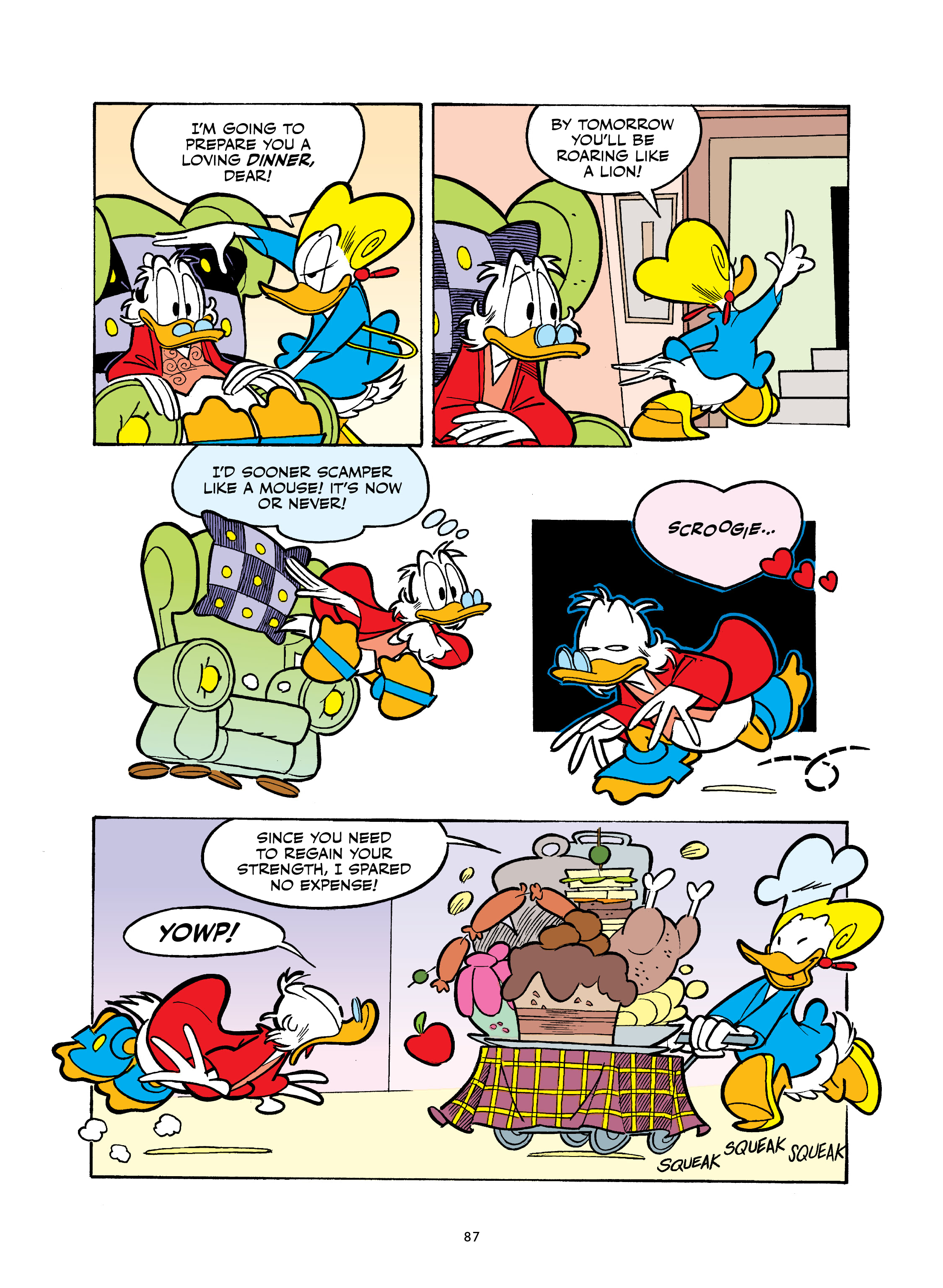 Mickey and Donald: For Whom the Doorbell Tolls (2023) issue 1 - Page 88