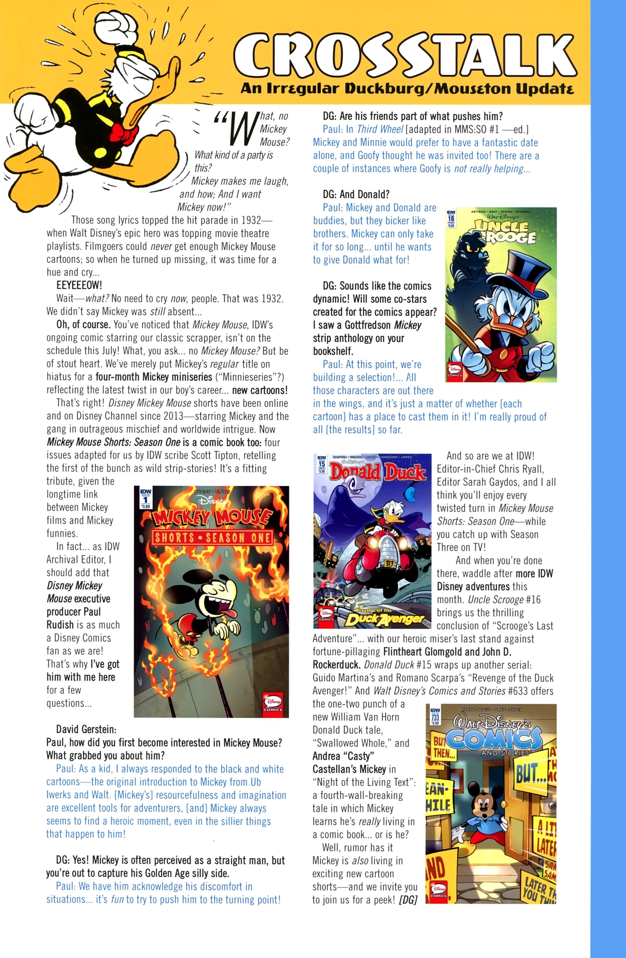 Mickey Mouse Shorts - Season One (2016-) issue 1 - Page 33