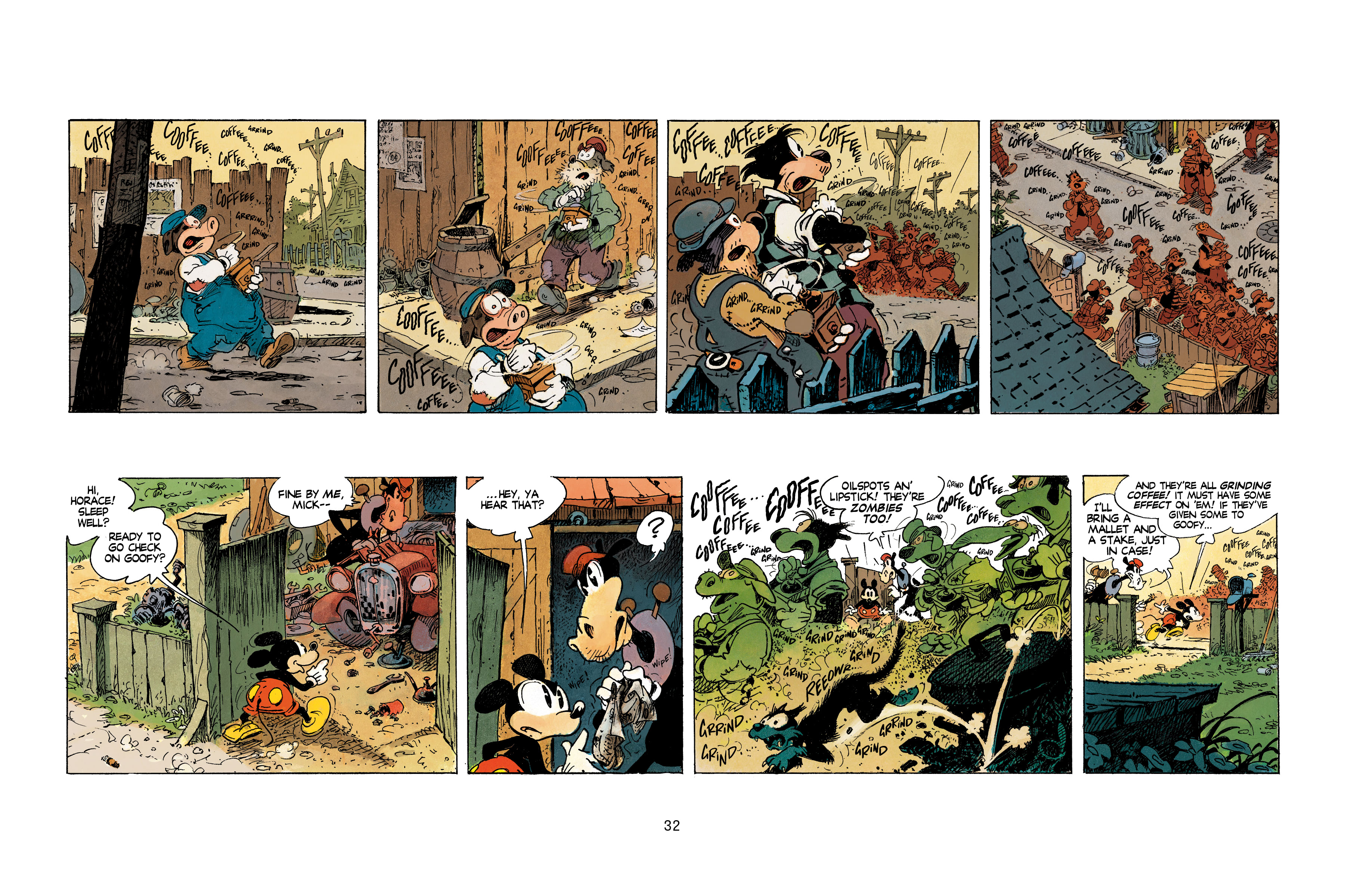 Mickey Mouse: Zombie Coffee (2022) issue 1 - Page 33