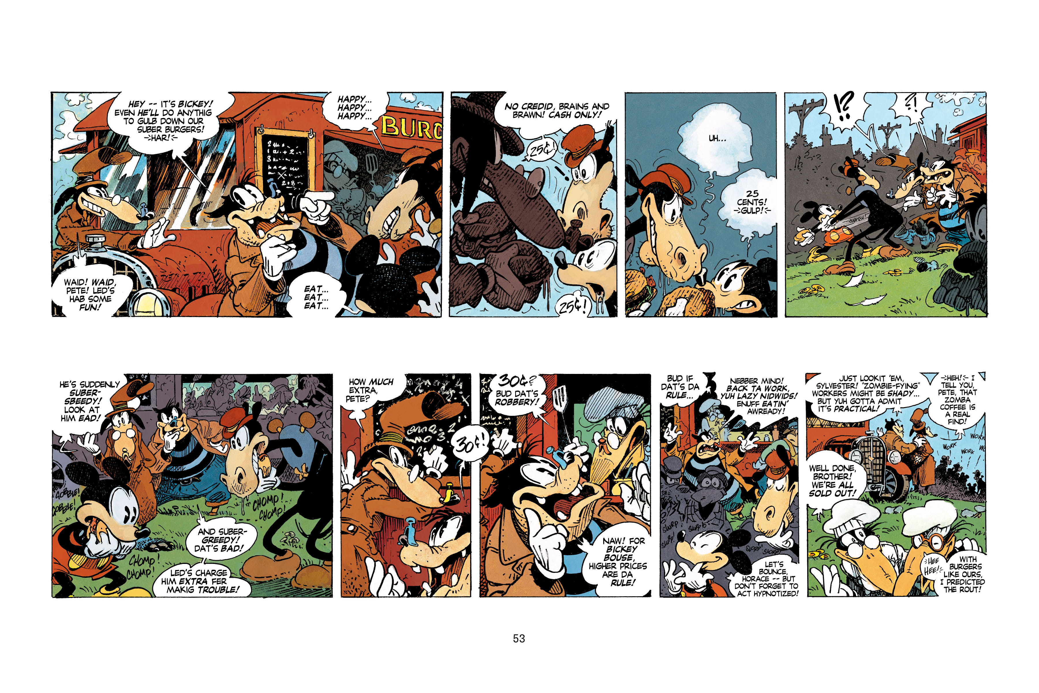 Mickey Mouse: Zombie Coffee (2022) issue 1 - Page 54