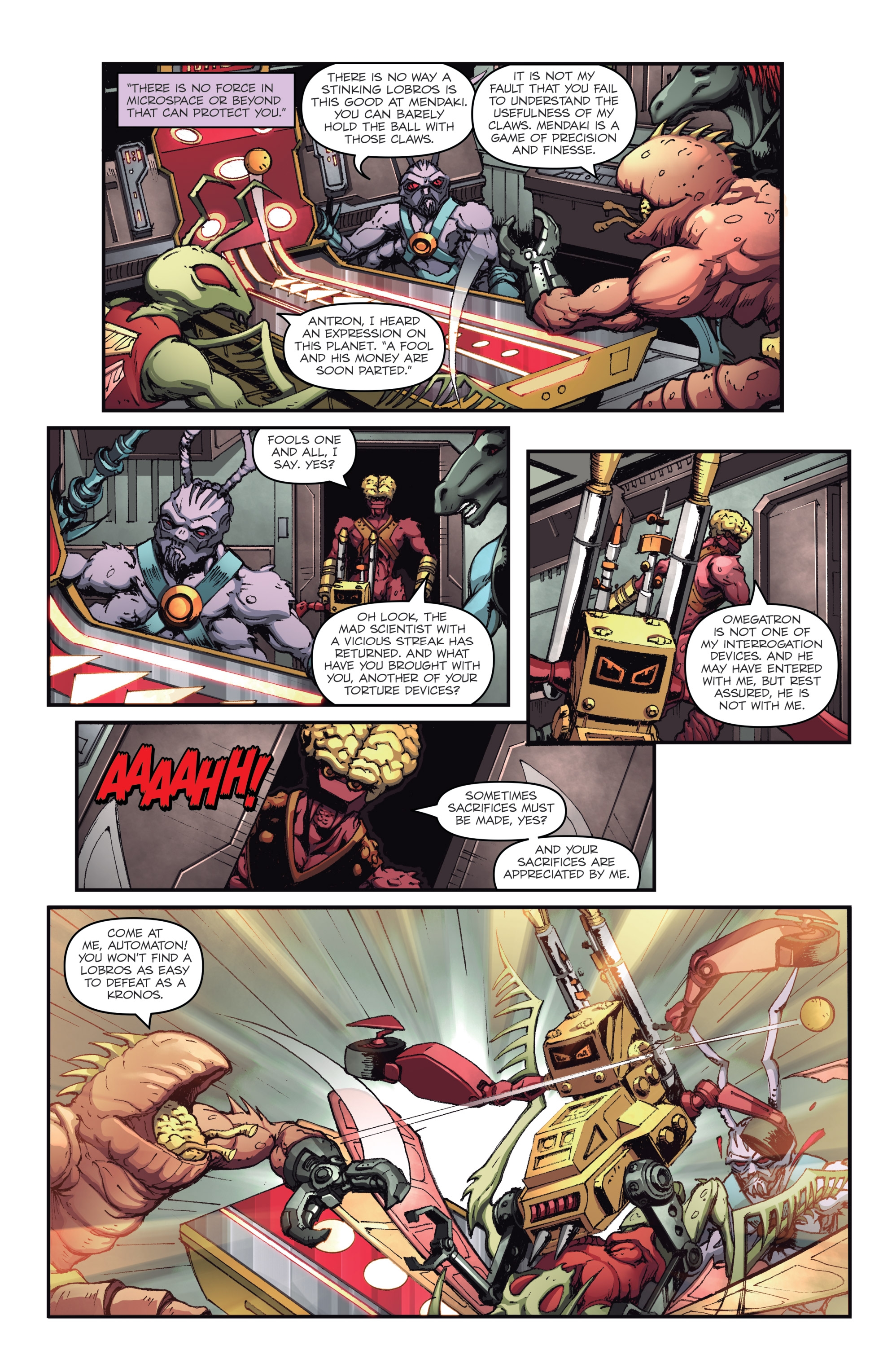 Micronauts Wrath Of Karza (2017) issue 4 - Page 12