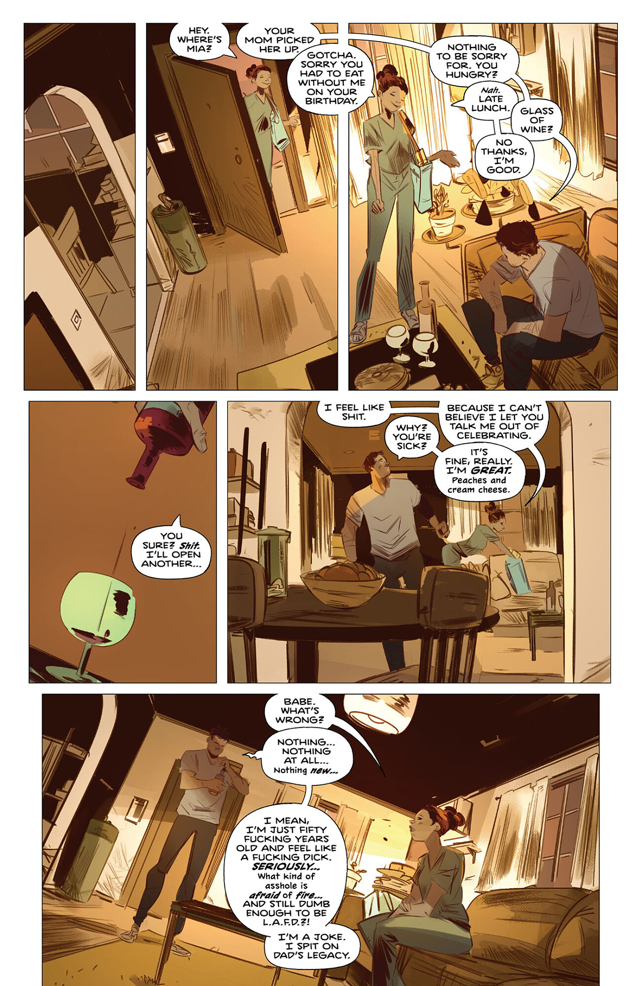 <{ $series->title }} issue 1 - Page 19