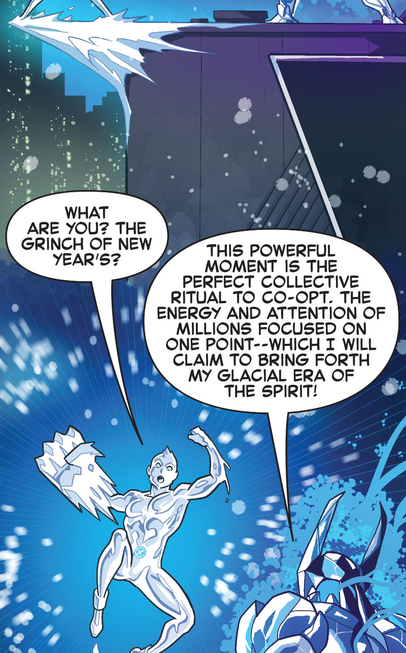 Mighty Marvel Holiday Special: Iceman's New Year's Resolutions Infinity Comic (2021) issue 1 - Page 28