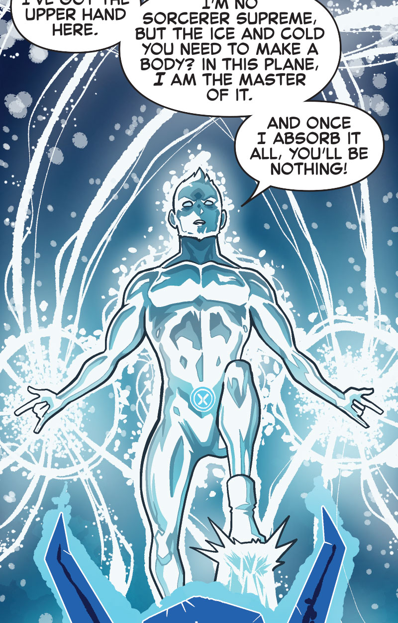 Mighty Marvel Holiday Special: Iceman's New Year's Resolutions Infinity Comic (2021) issue 1 - Page 33