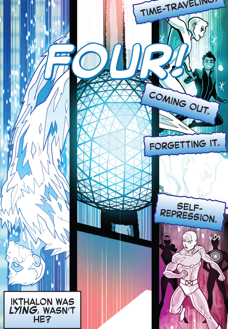 Mighty Marvel Holiday Special: Iceman's New Year's Resolutions Infinity Comic (2021) issue 1 - Page 42