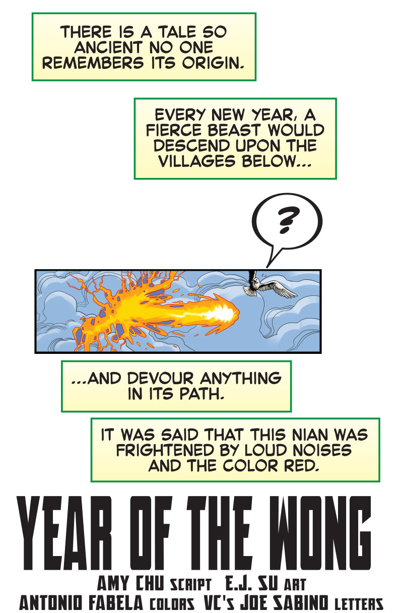 Mighty Marvel Holiday Special: Year of the Wong Infinity Comic (2022): Chapter 1 - Page 3