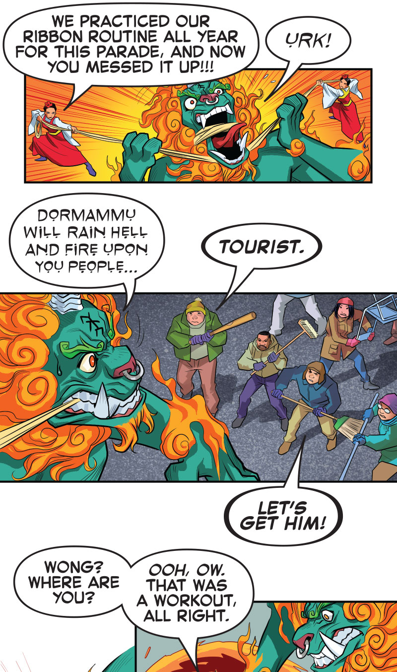 Mighty Marvel Holiday Special: Year of the Wong Infinity Comic (2022) issue 1 - Page 17