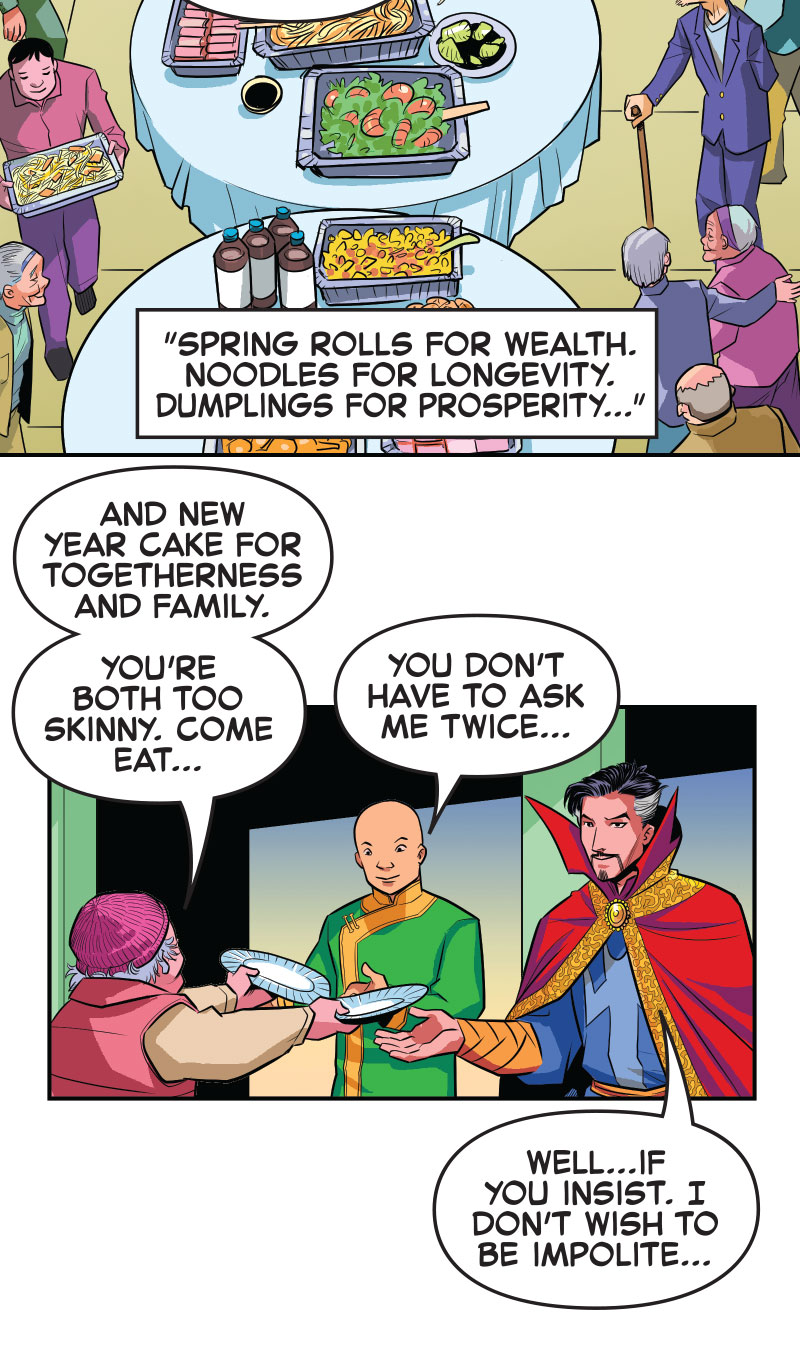 Mighty Marvel Holiday Special: Year of the Wong Infinity Comic (2022) issue 1 - Page 22