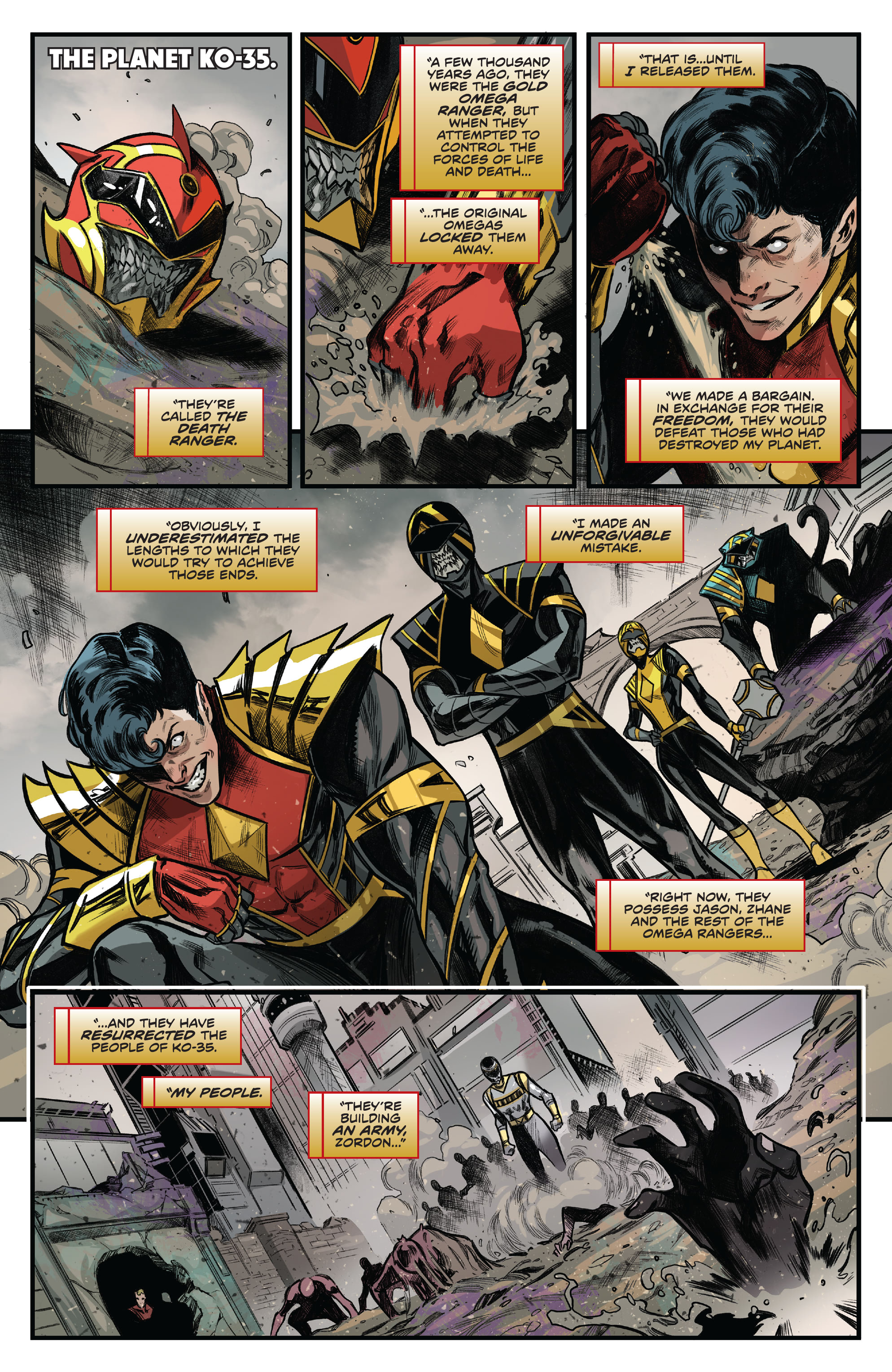 Mighty Morphin Power Rangers (2022-): Chapter 100 - Page 3
