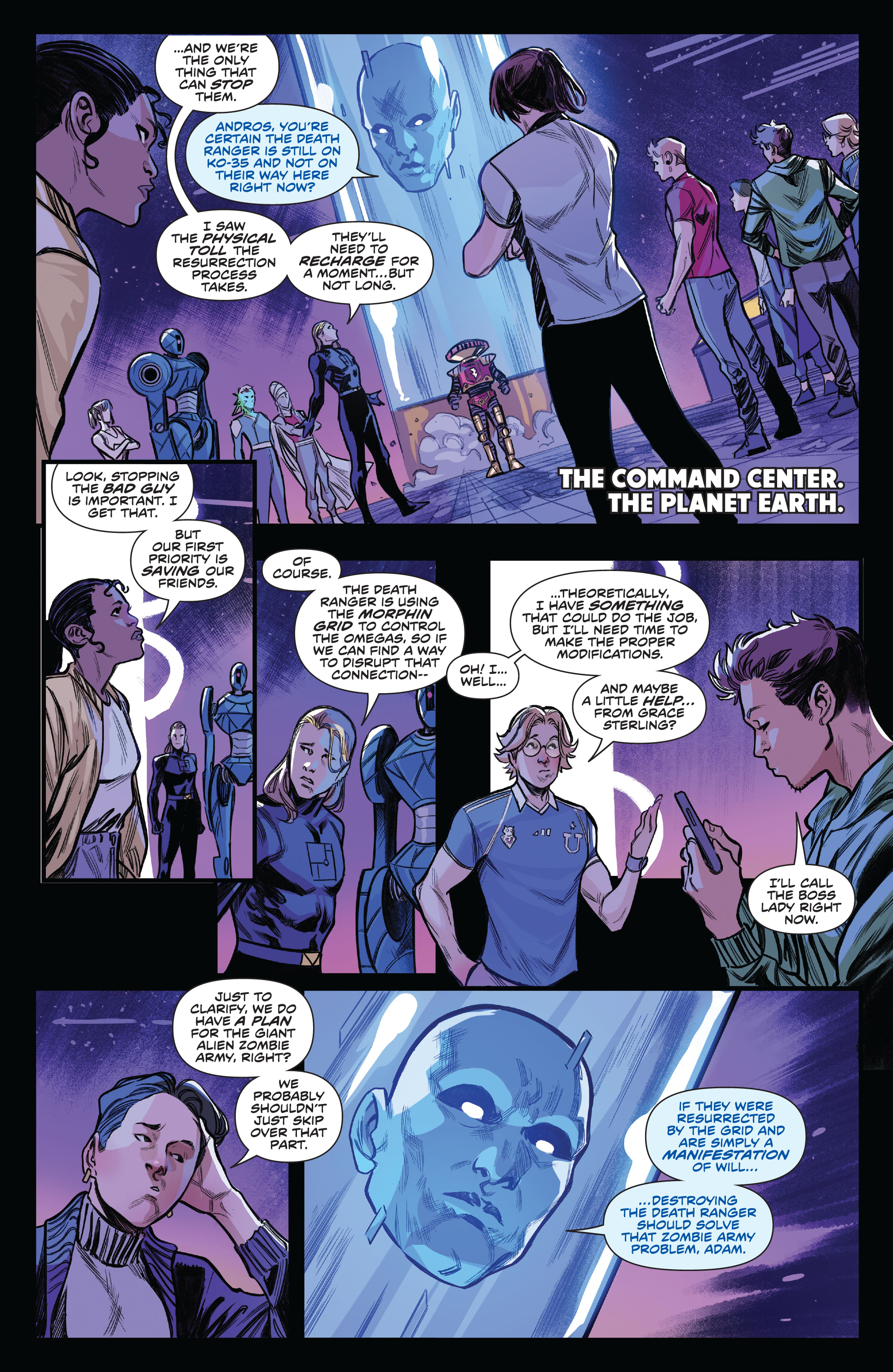 Mighty Morphin Power Rangers (2022-) issue 100 - Page 4