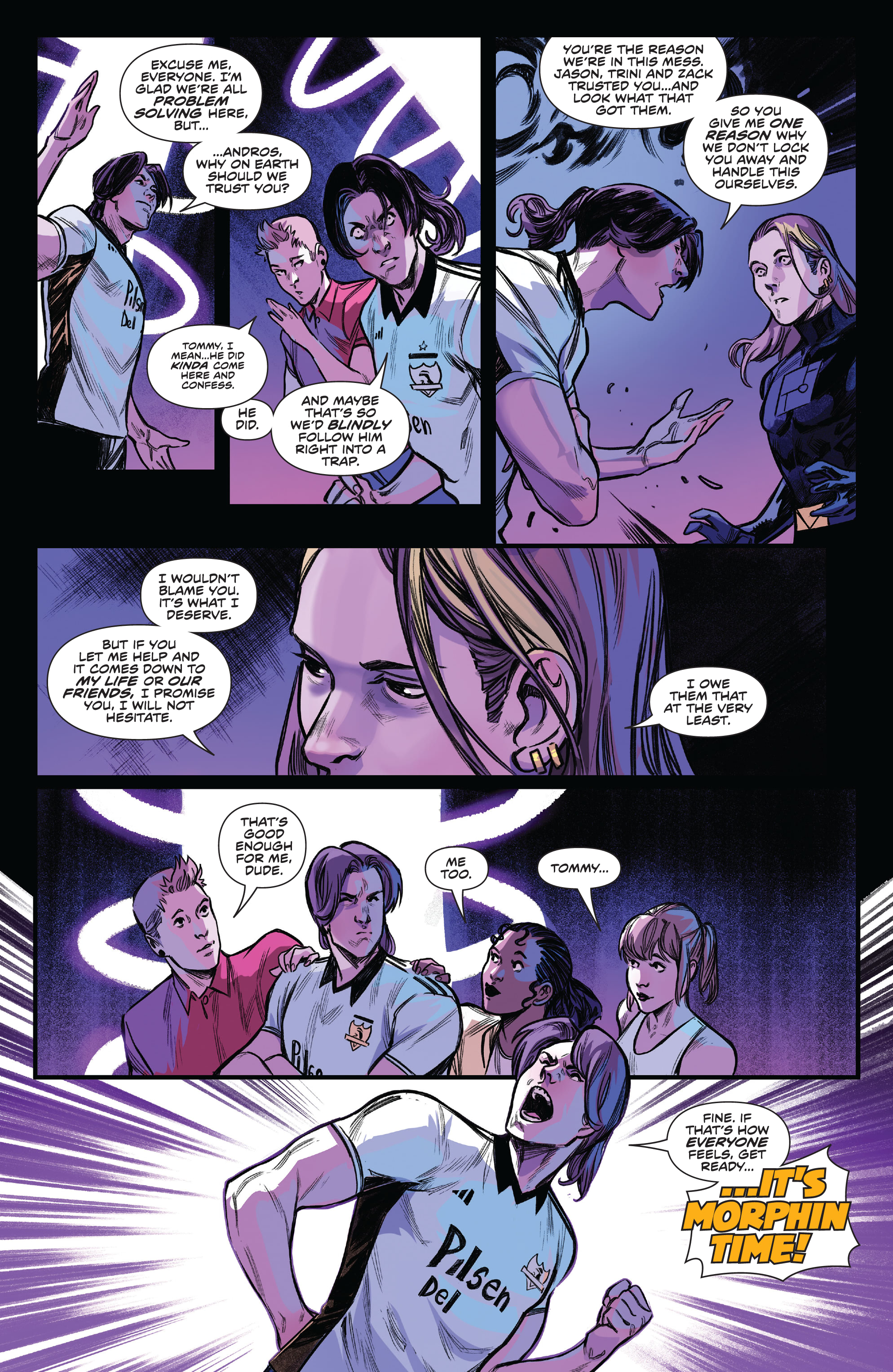 Mighty Morphin Power Rangers (2022-) issue 100 - Page 5