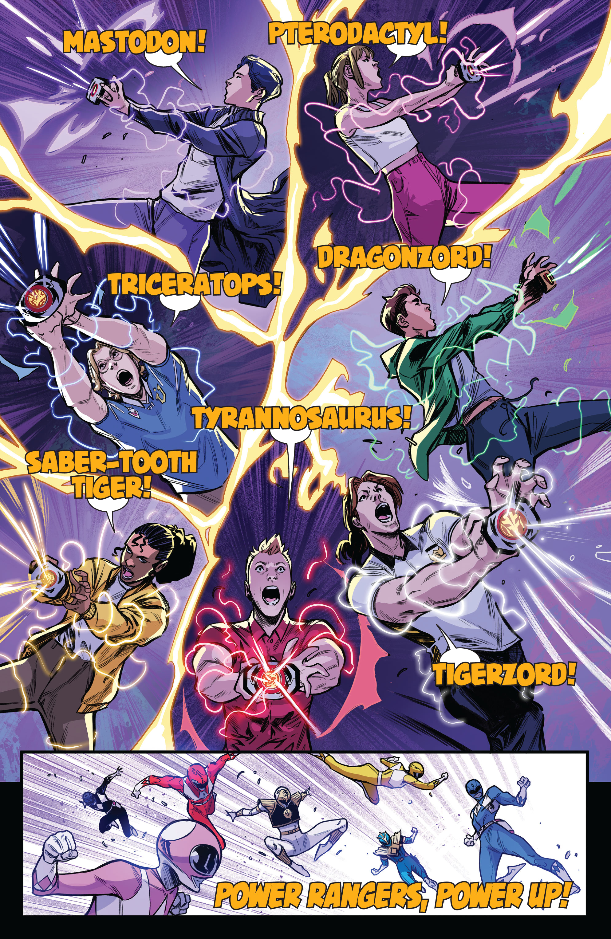 Mighty Morphin Power Rangers (2022-) issue 100 - Page 6