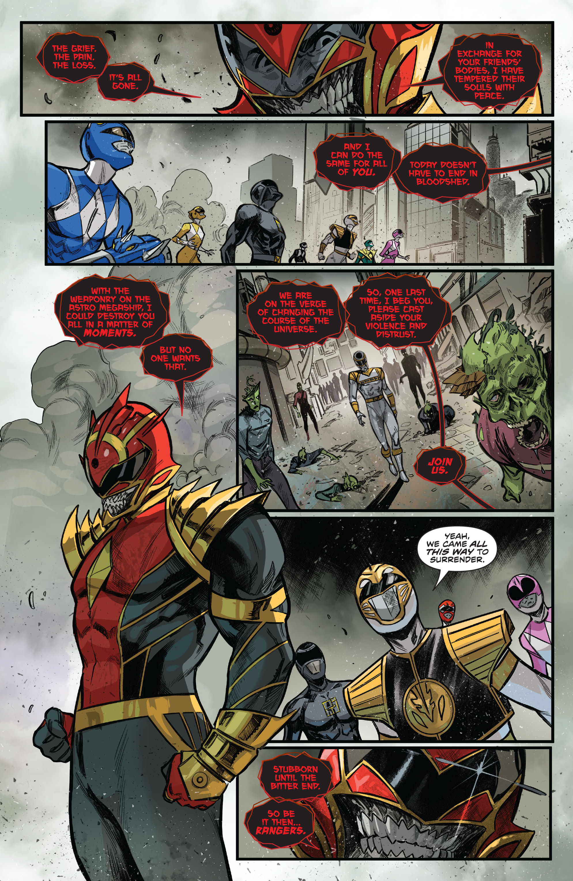 Mighty Morphin Power Rangers (2022-) issue 100 - Page 10