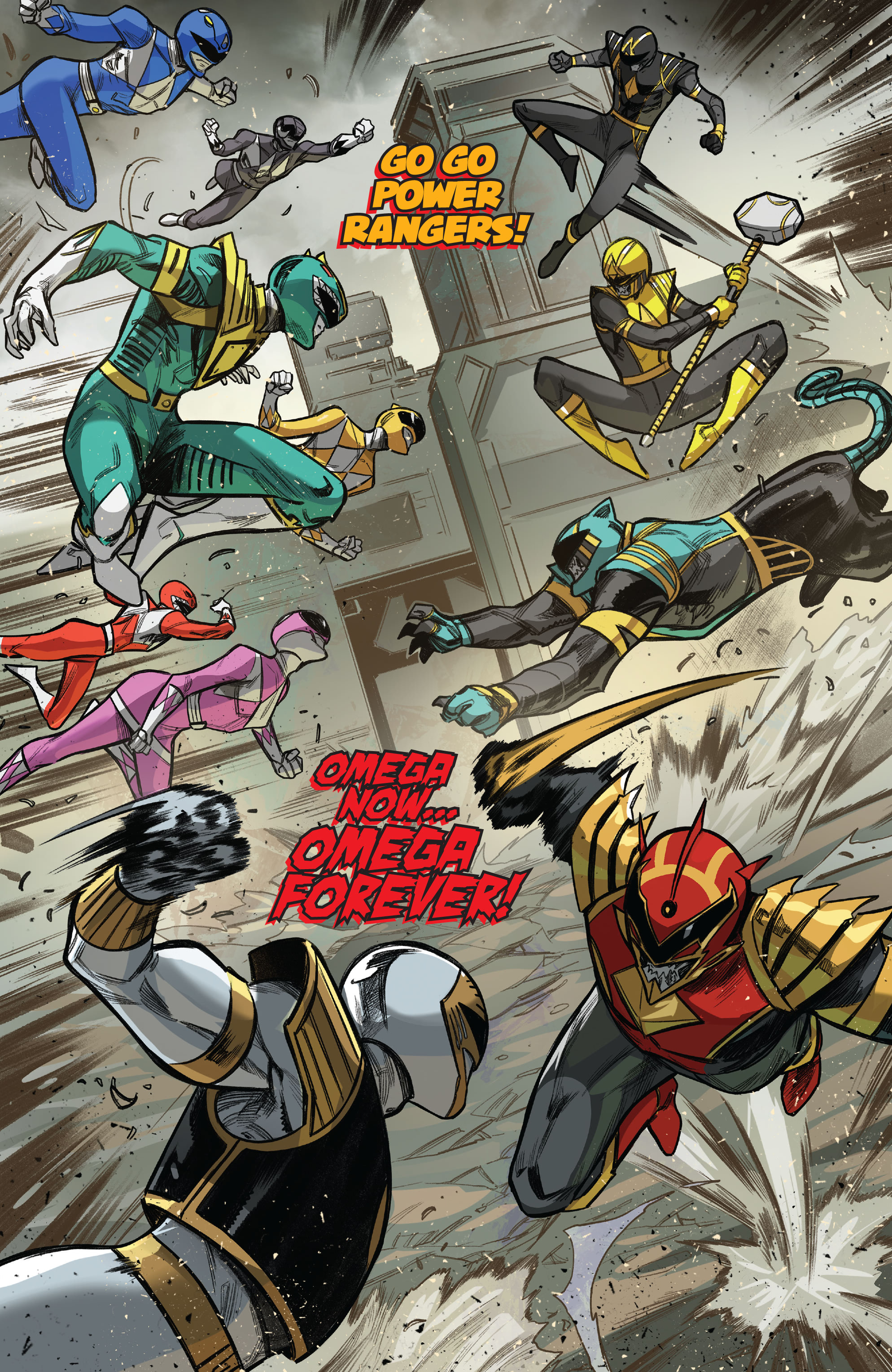 Mighty Morphin Power Rangers (2022-) issue 100 - Page 11