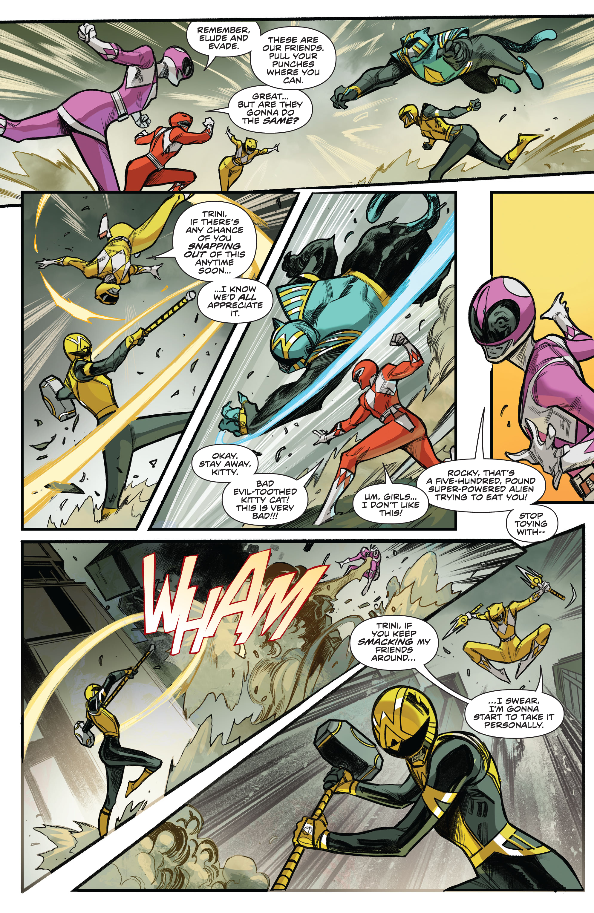 Mighty Morphin Power Rangers (2022-) issue 100 - Page 12