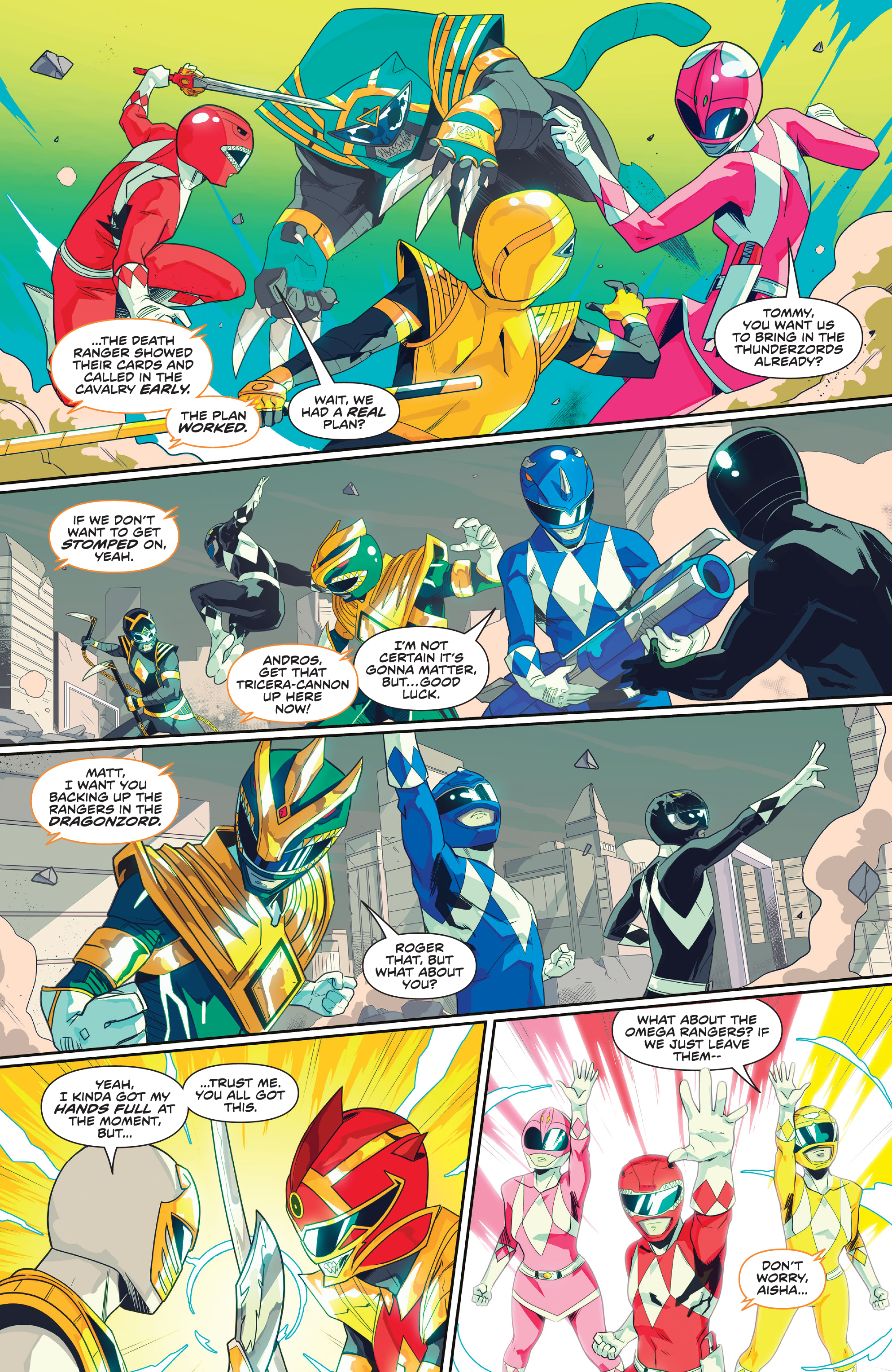 Mighty Morphin Power Rangers (2022-) issue 100 - Page 17