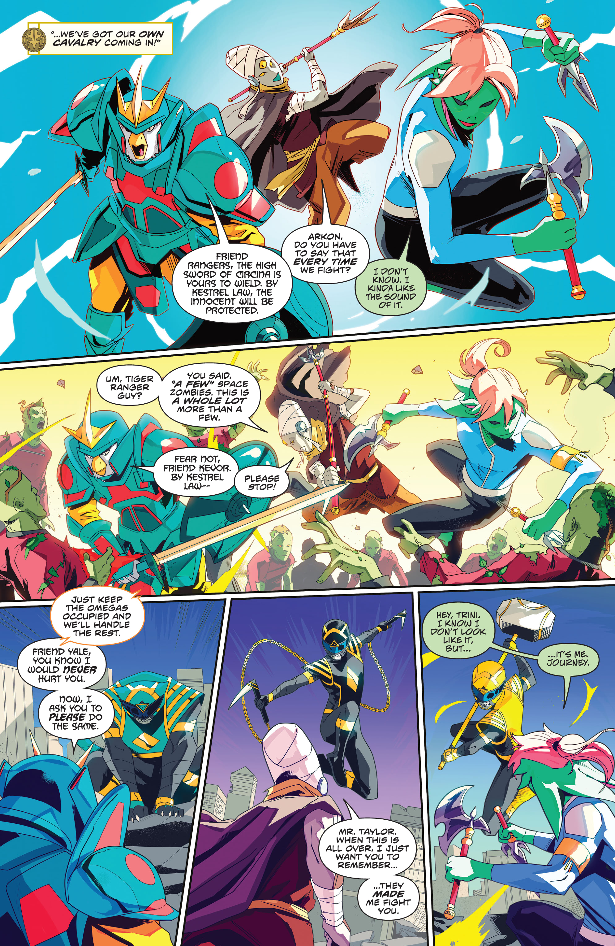 Mighty Morphin Power Rangers (2022-) issue 100 - Page 18