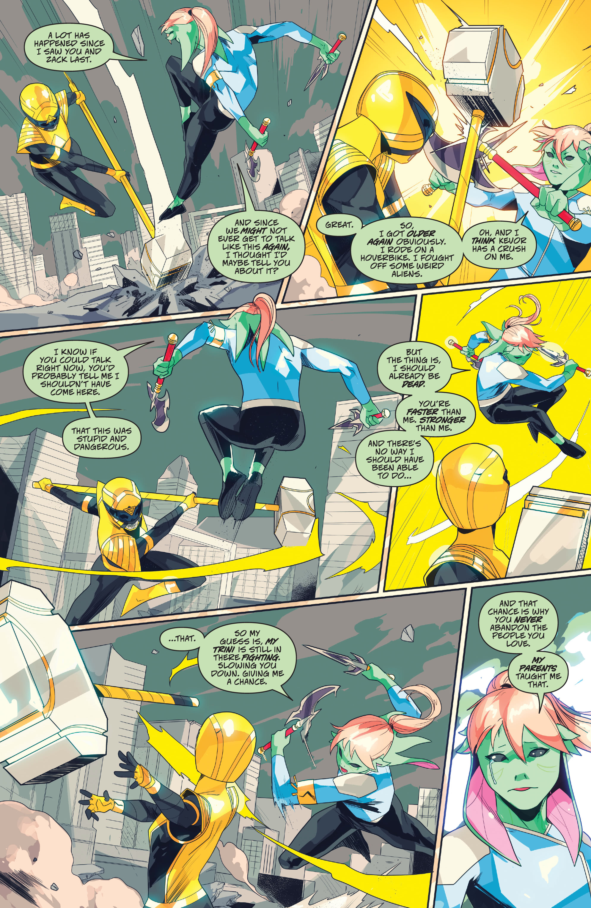 Mighty Morphin Power Rangers (2022-) issue 100 - Page 19