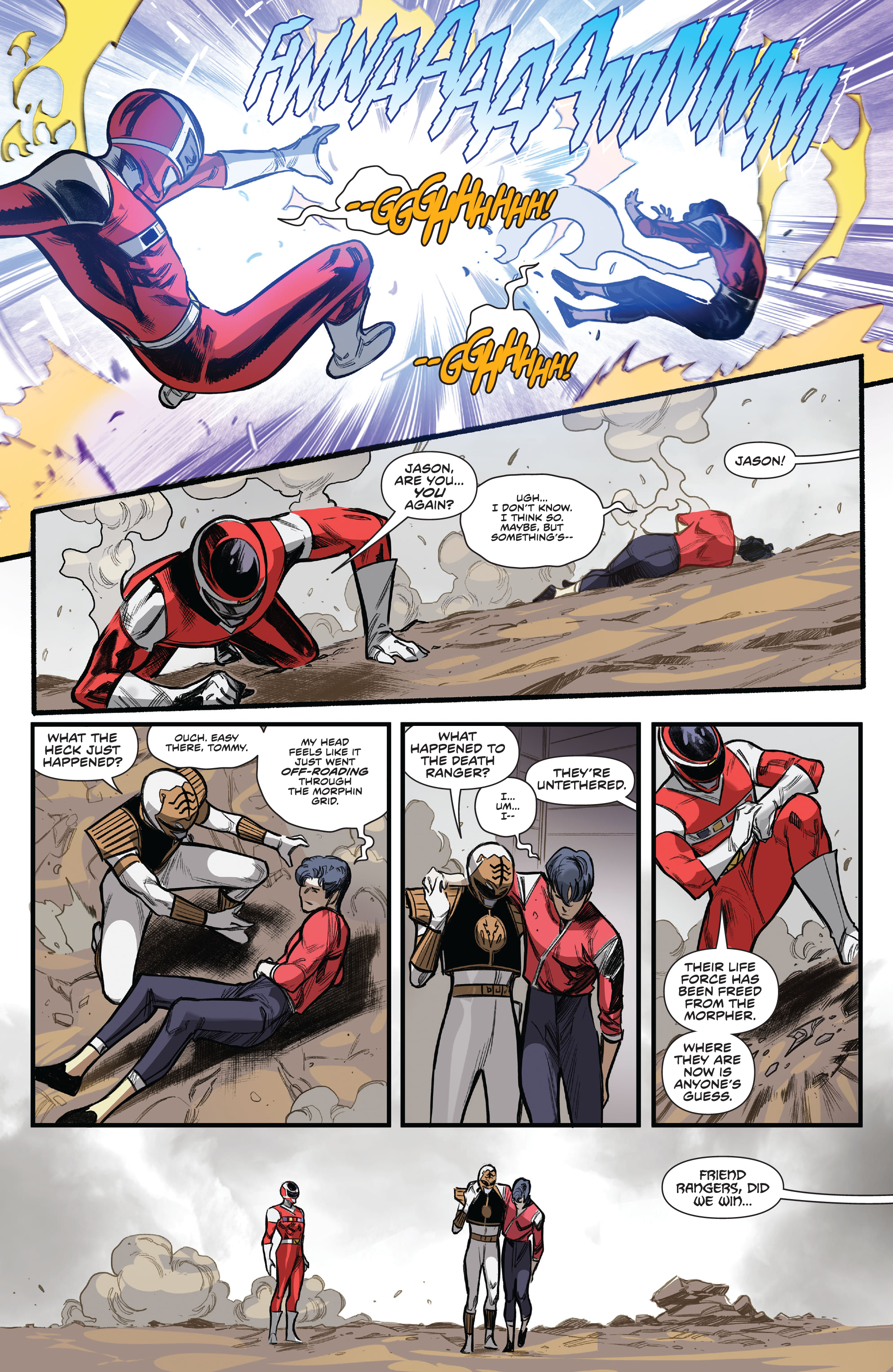 Mighty Morphin Power Rangers (2022-) issue 100 - Page 31