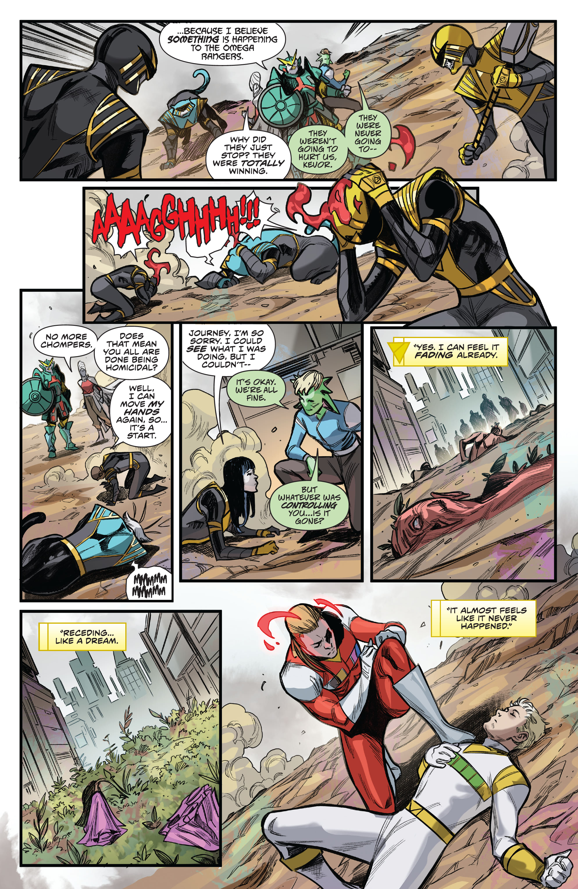 Mighty Morphin Power Rangers (2022-) issue 100 - Page 32