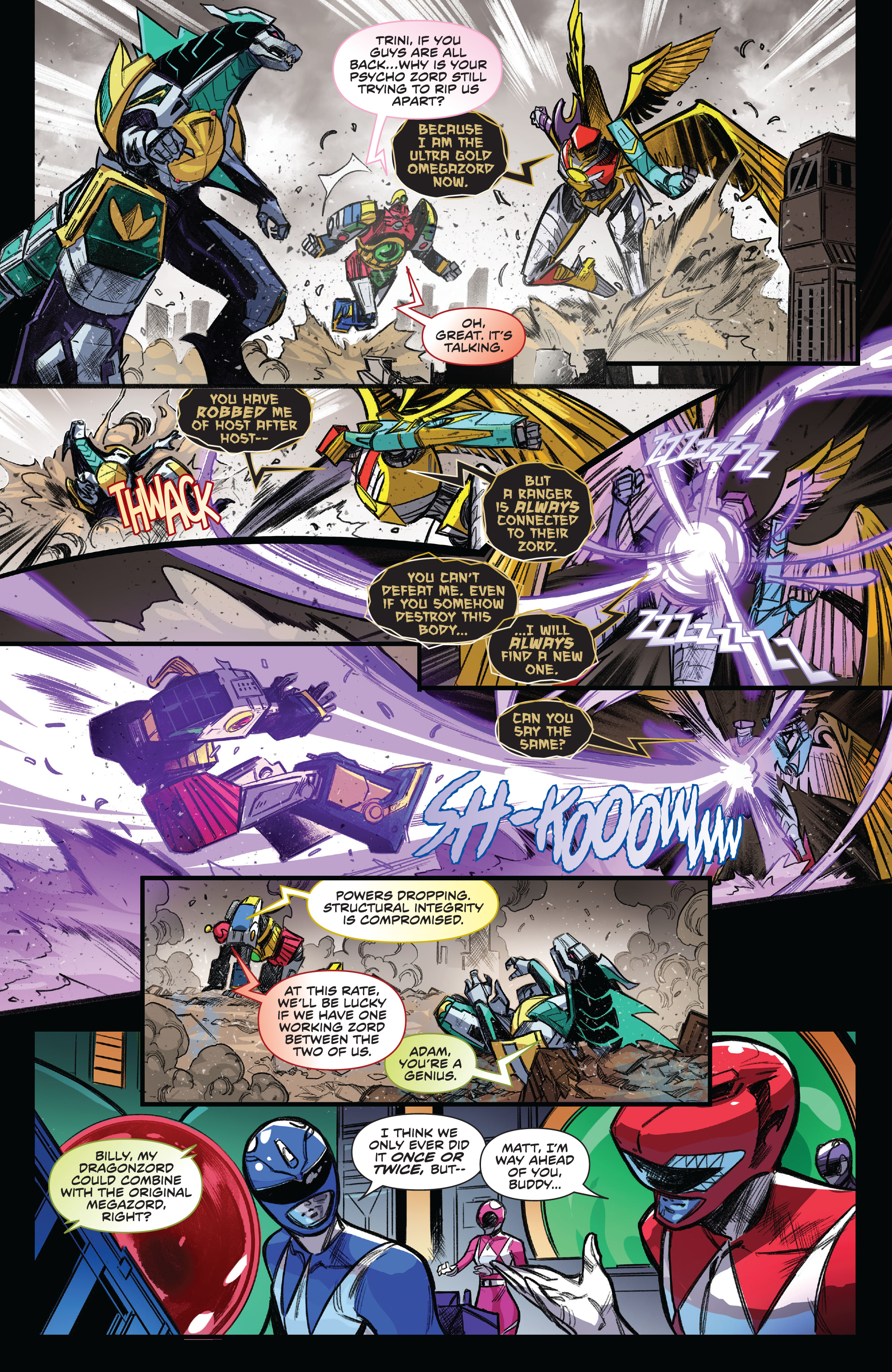 Mighty Morphin Power Rangers (2022-) issue 100 - Page 33