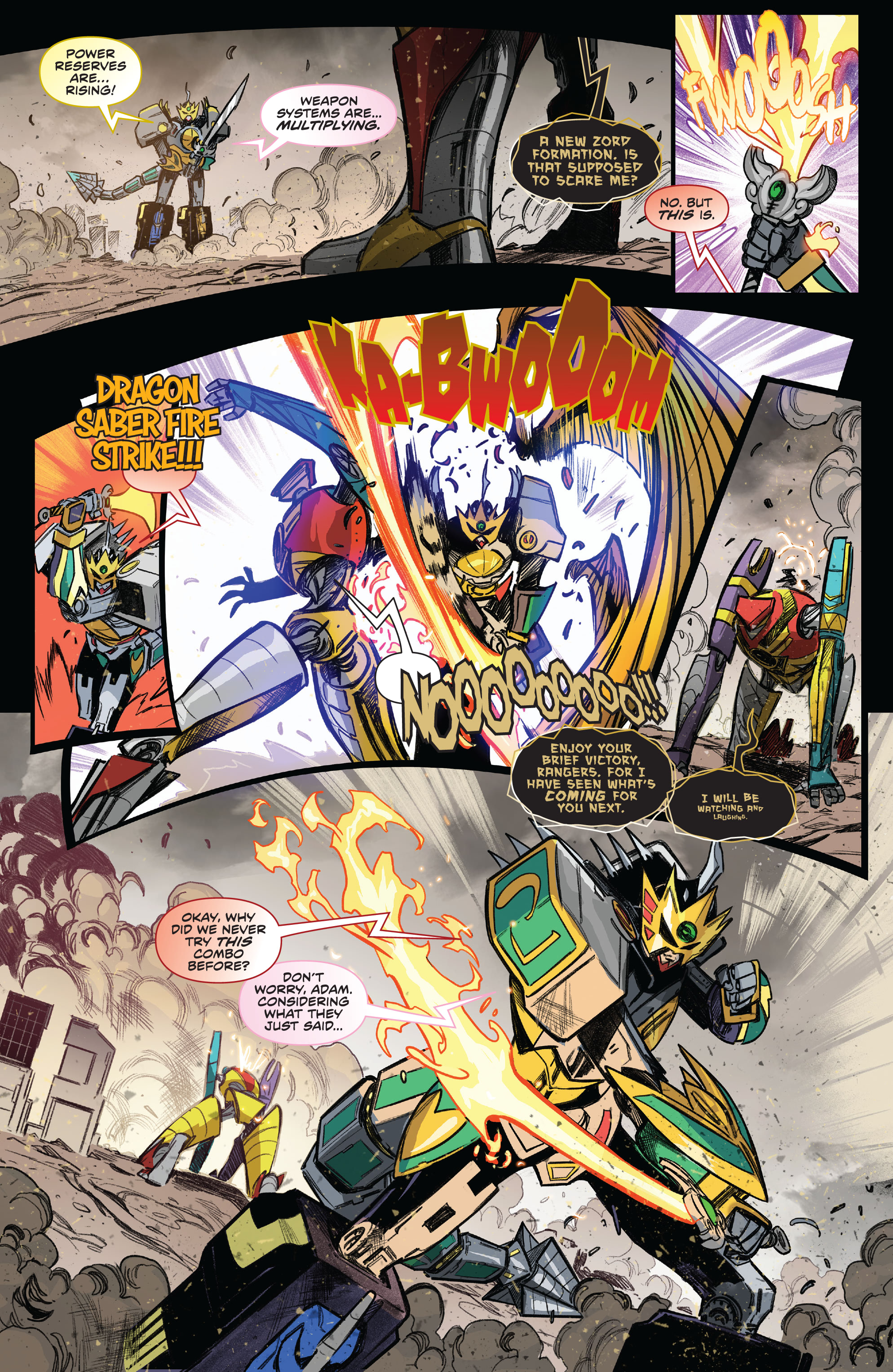 Mighty Morphin Power Rangers (2022-) issue 100 - Page 35