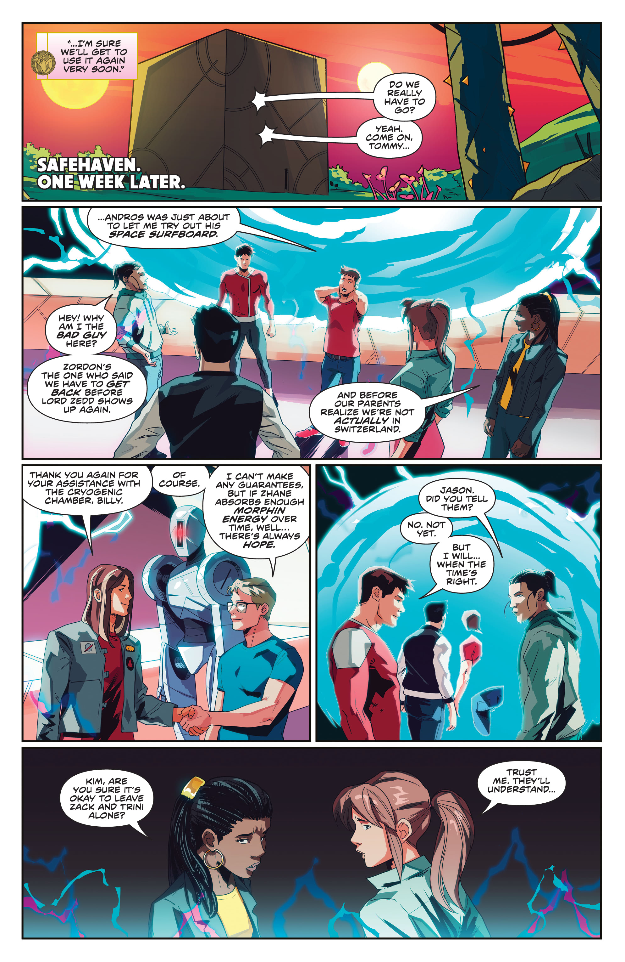 Mighty Morphin Power Rangers (2022-) issue 100 - Page 36