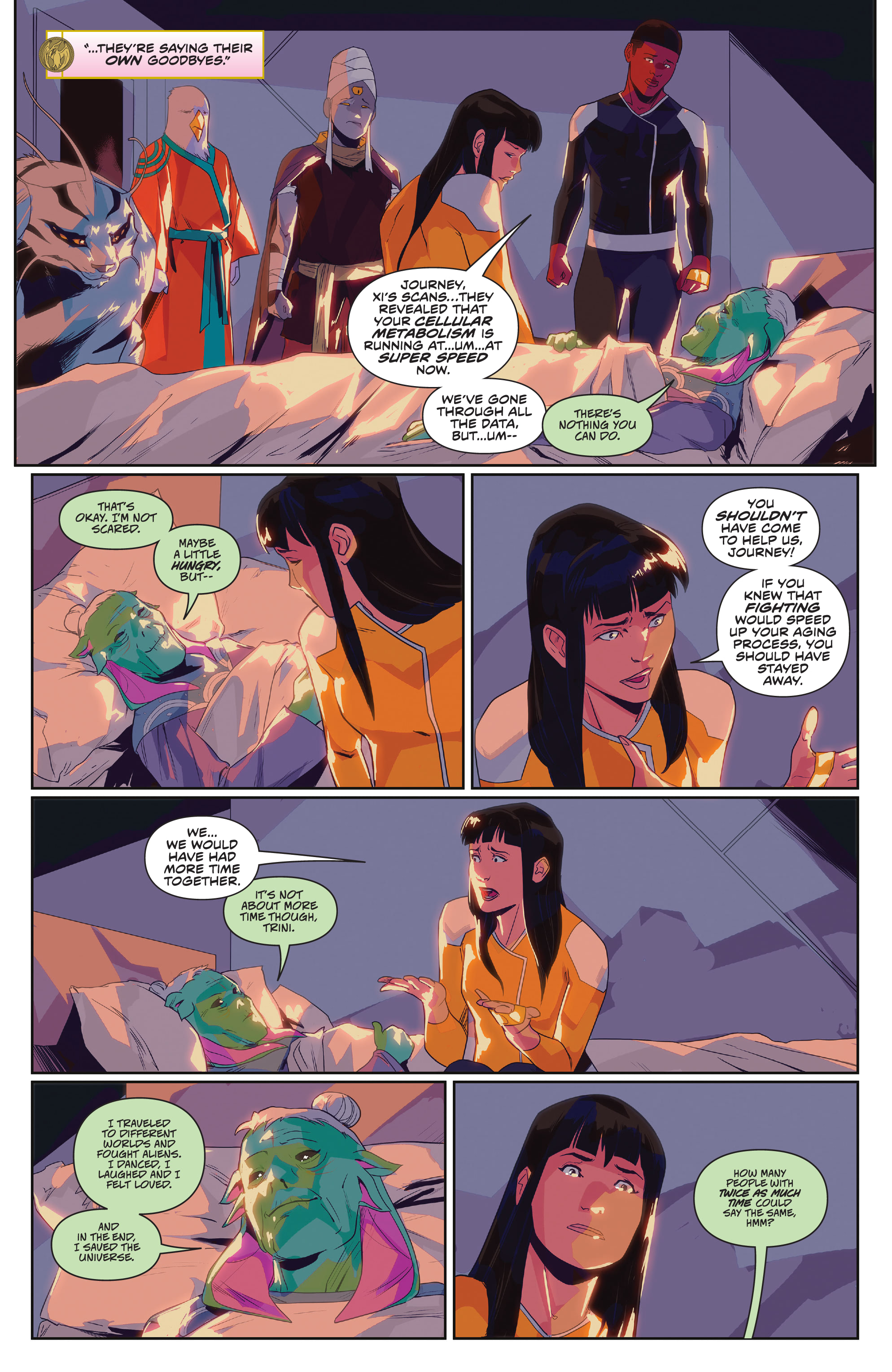 Mighty Morphin Power Rangers (2022-) issue 100 - Page 37