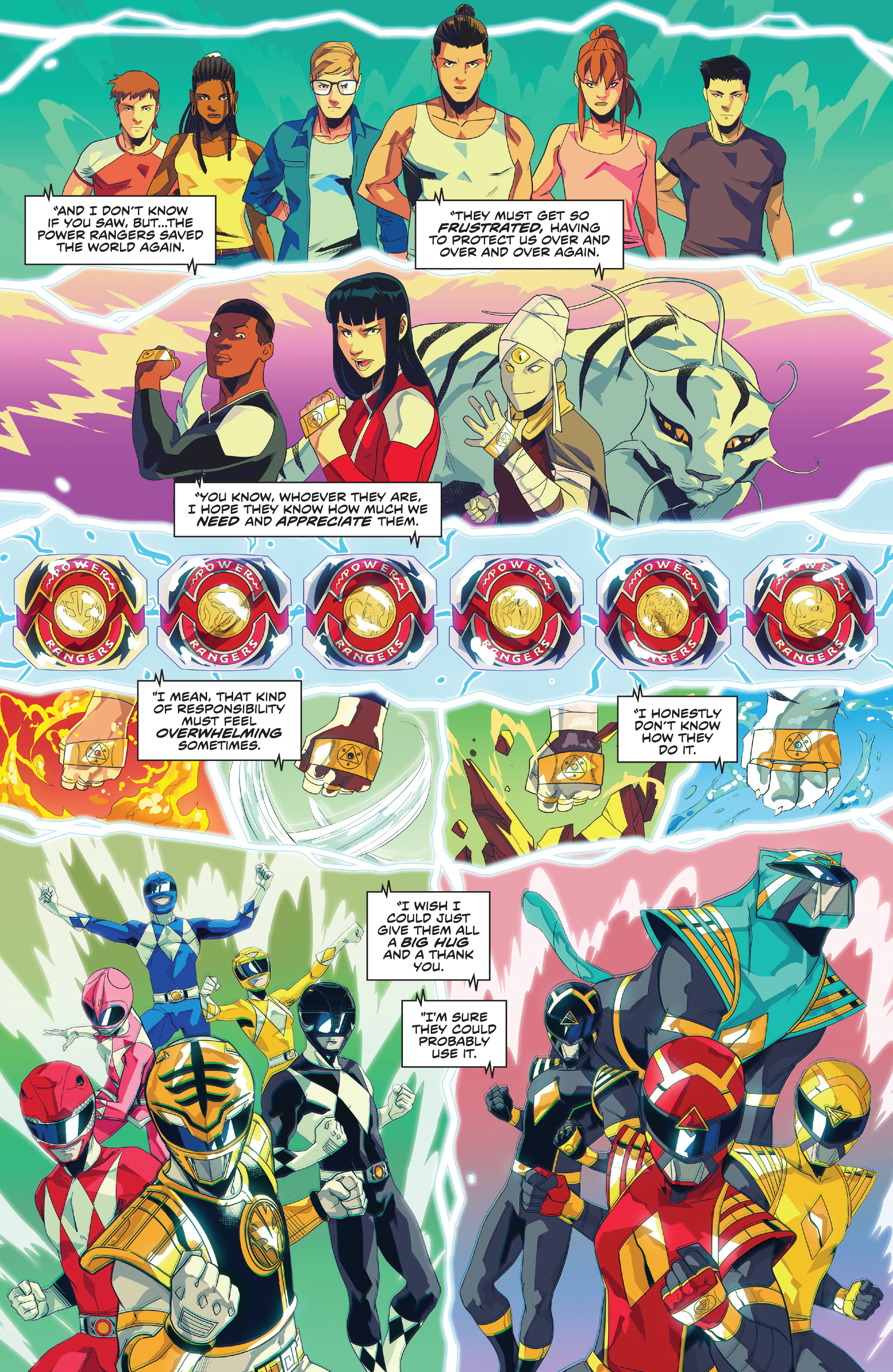 Mighty Morphin Power Rangers (2022-) issue 100 - Page 41