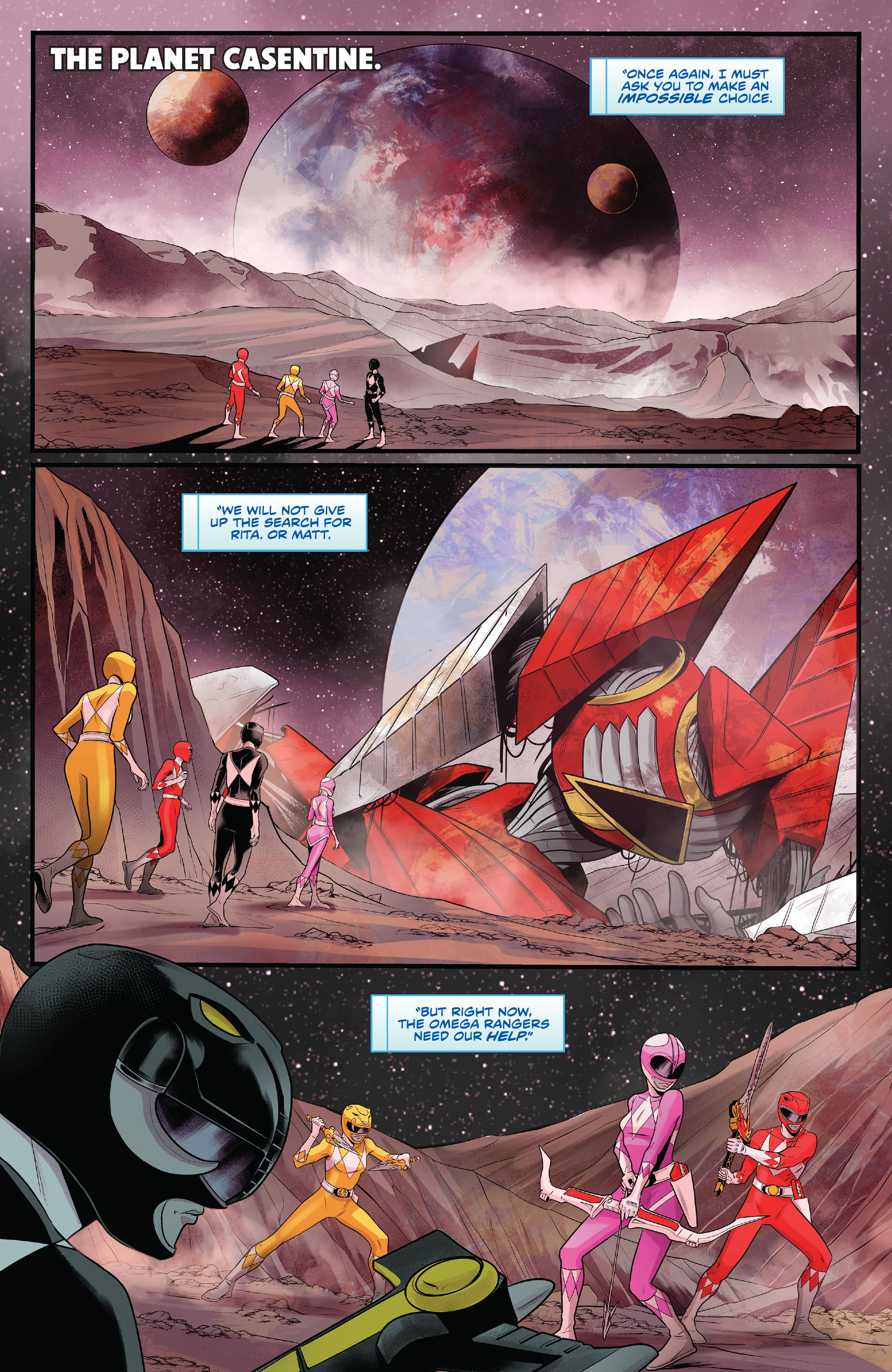 Mighty Morphin Power Rangers (2022-) issue 103 - Page 22