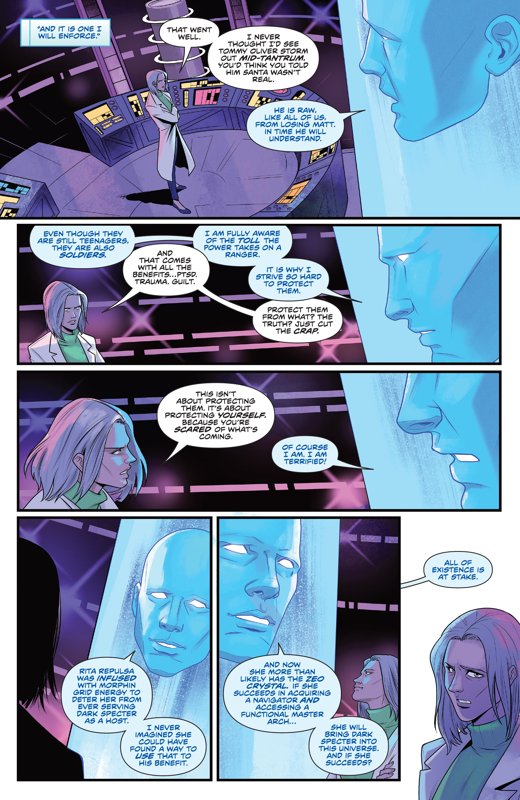 Mighty Morphin Power Rangers (2022-): Chapter 106 - Page 9