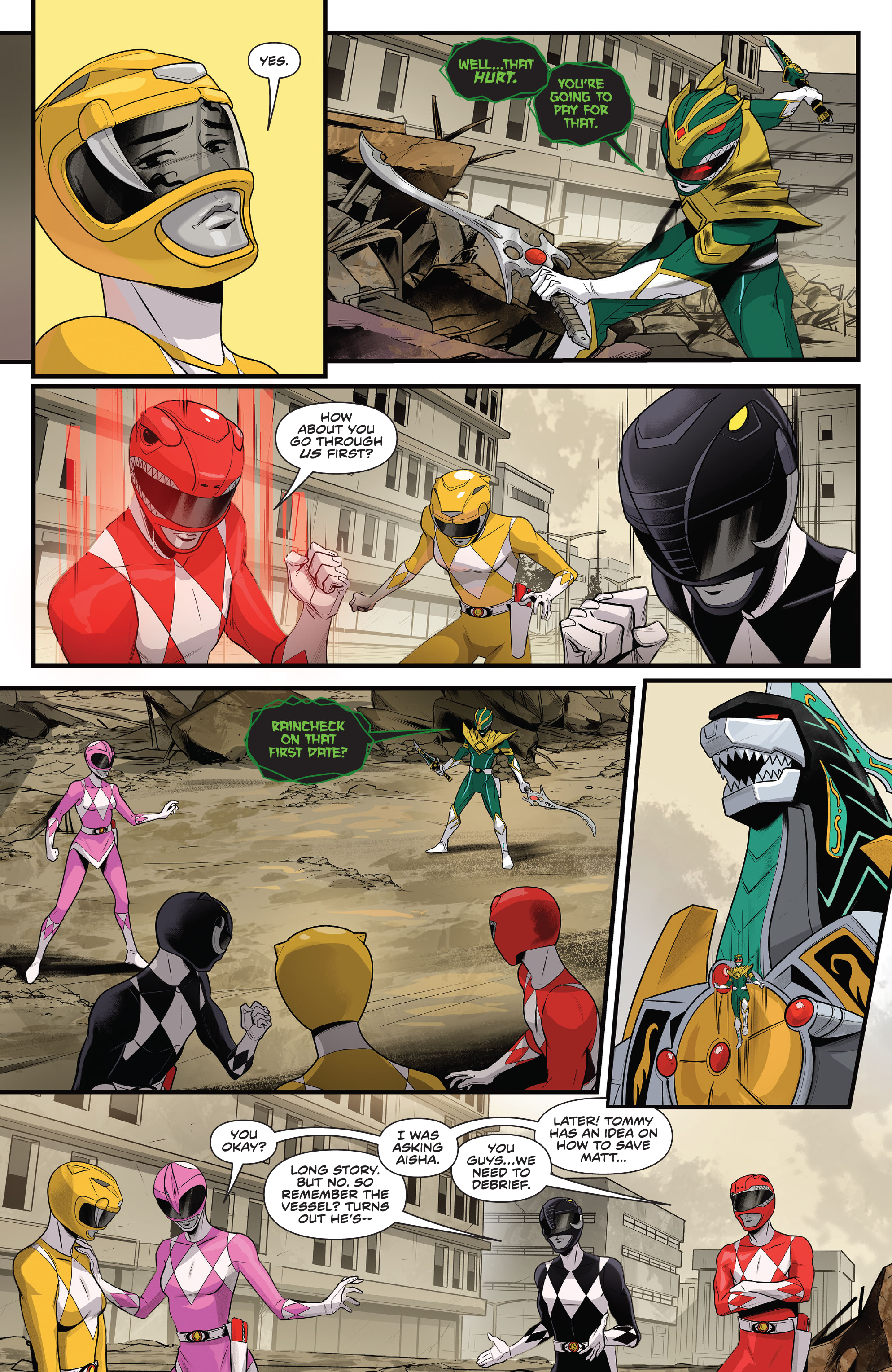 Mighty Morphin Power Rangers (2022-) issue 109 - Page 14