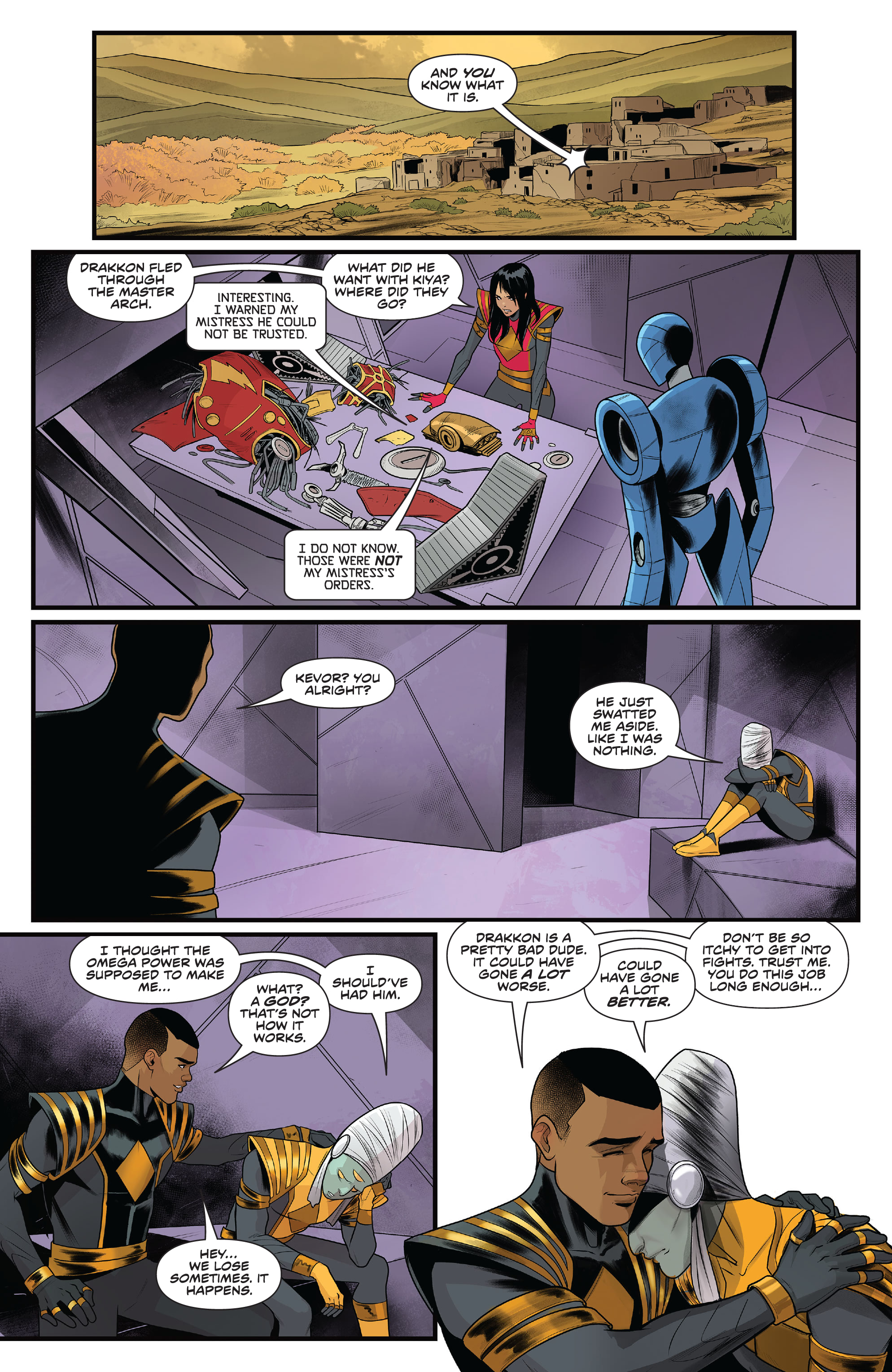 Mighty Morphin Power Rangers (2022-) issue 109 - Page 23