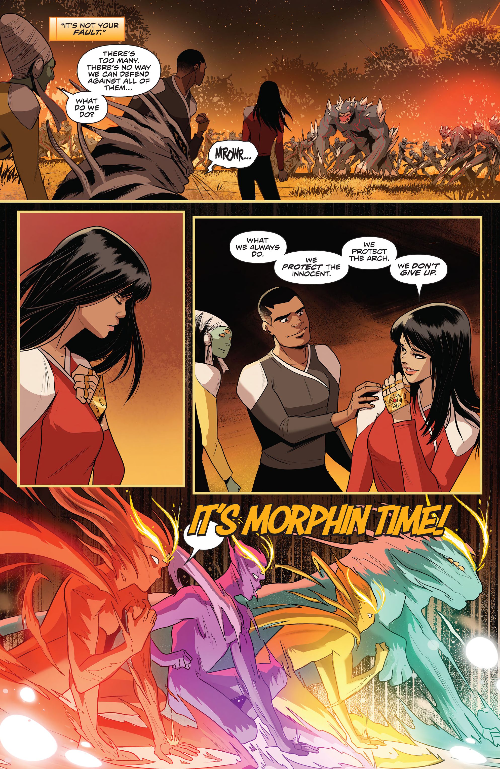 Mighty Morphin Power Rangers (2022-) issue 110 - Page 17