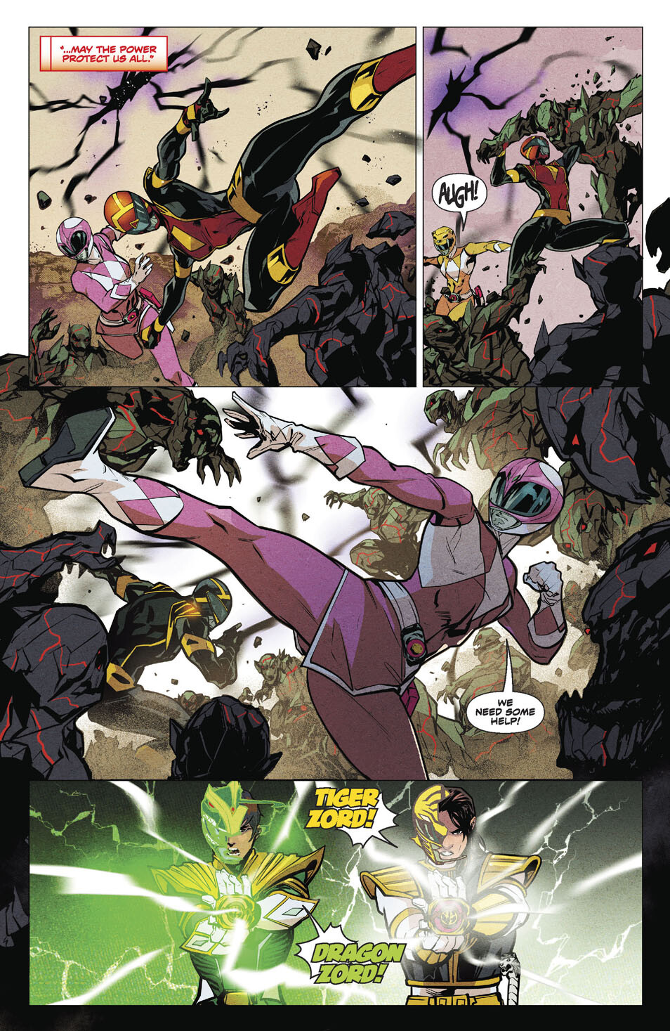 Mighty Morphin Power Rangers (2022-) issue 112 - Page 21