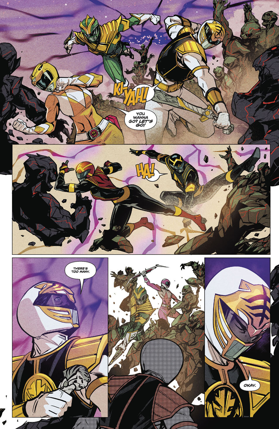 Mighty Morphin Power Rangers (2022-) issue 112 - Page 22