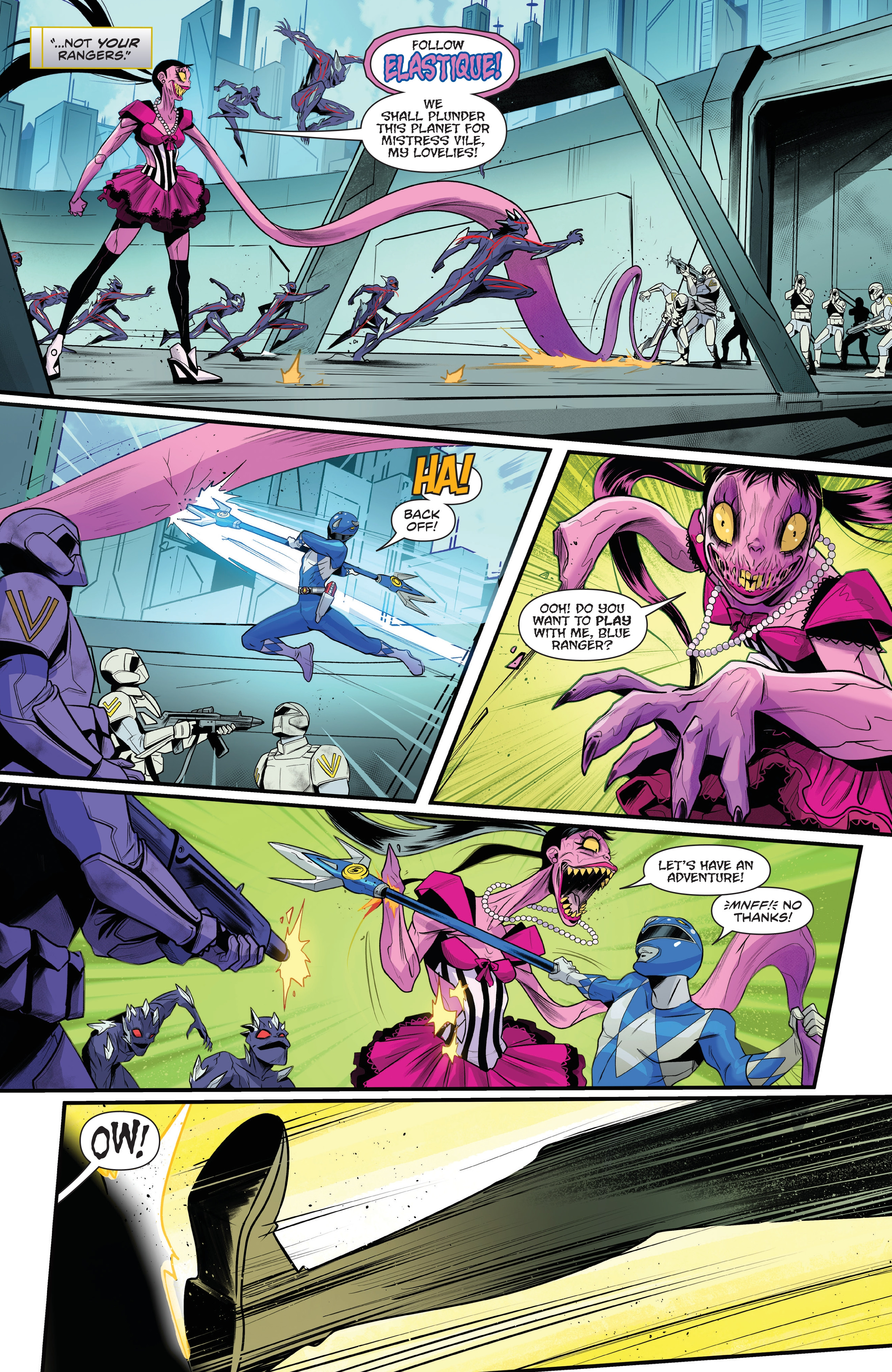 Mighty Morphin Power Rangers (2022-) issue 113 - Page 9