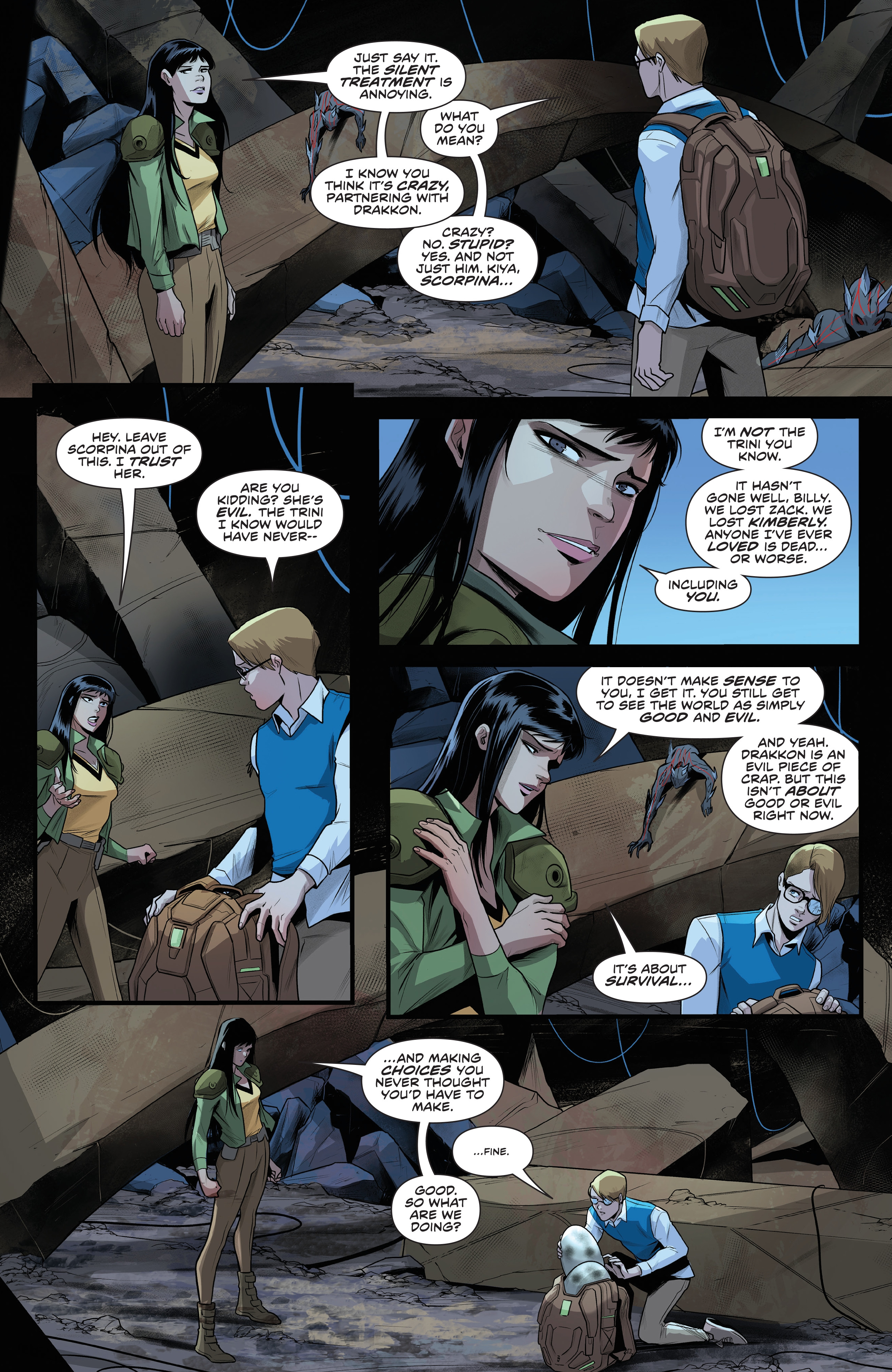 Mighty Morphin Power Rangers (2022-) issue 113 - Page 22