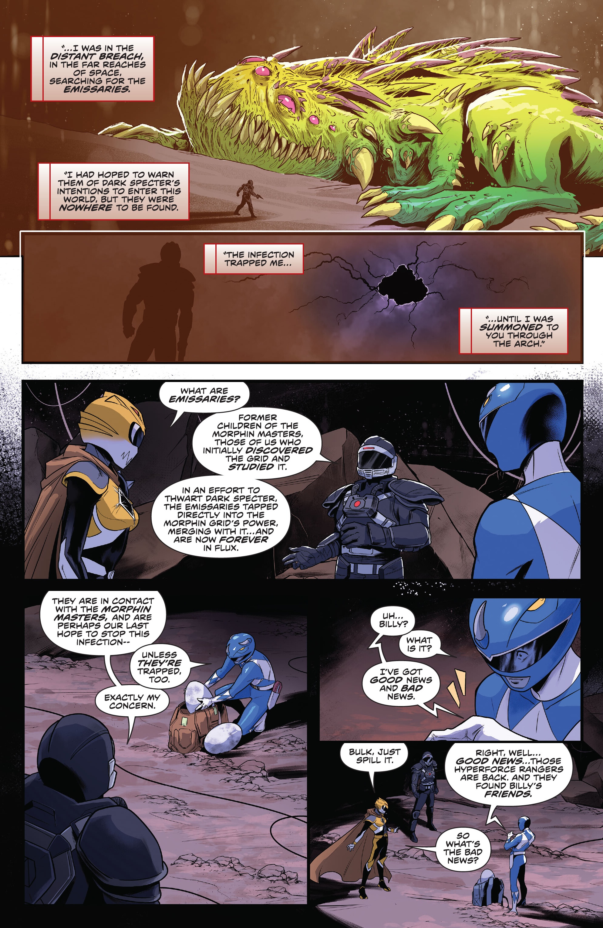 Mighty Morphin Power Rangers (2022-) issue 114 - Page 9