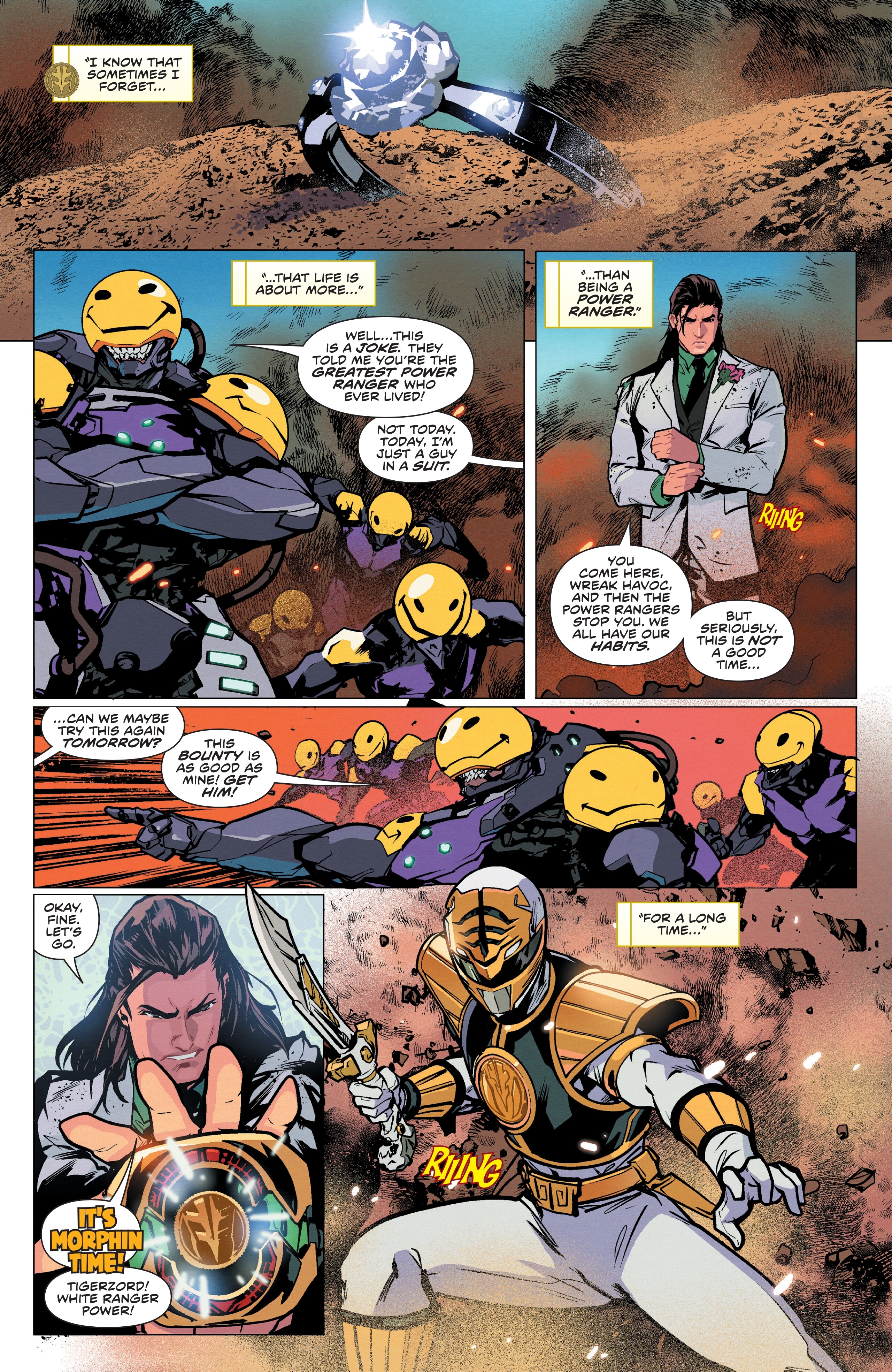 Mighty Morphin Power Rangers 30th Anniversary Special (2023) issue 1 - Page 11