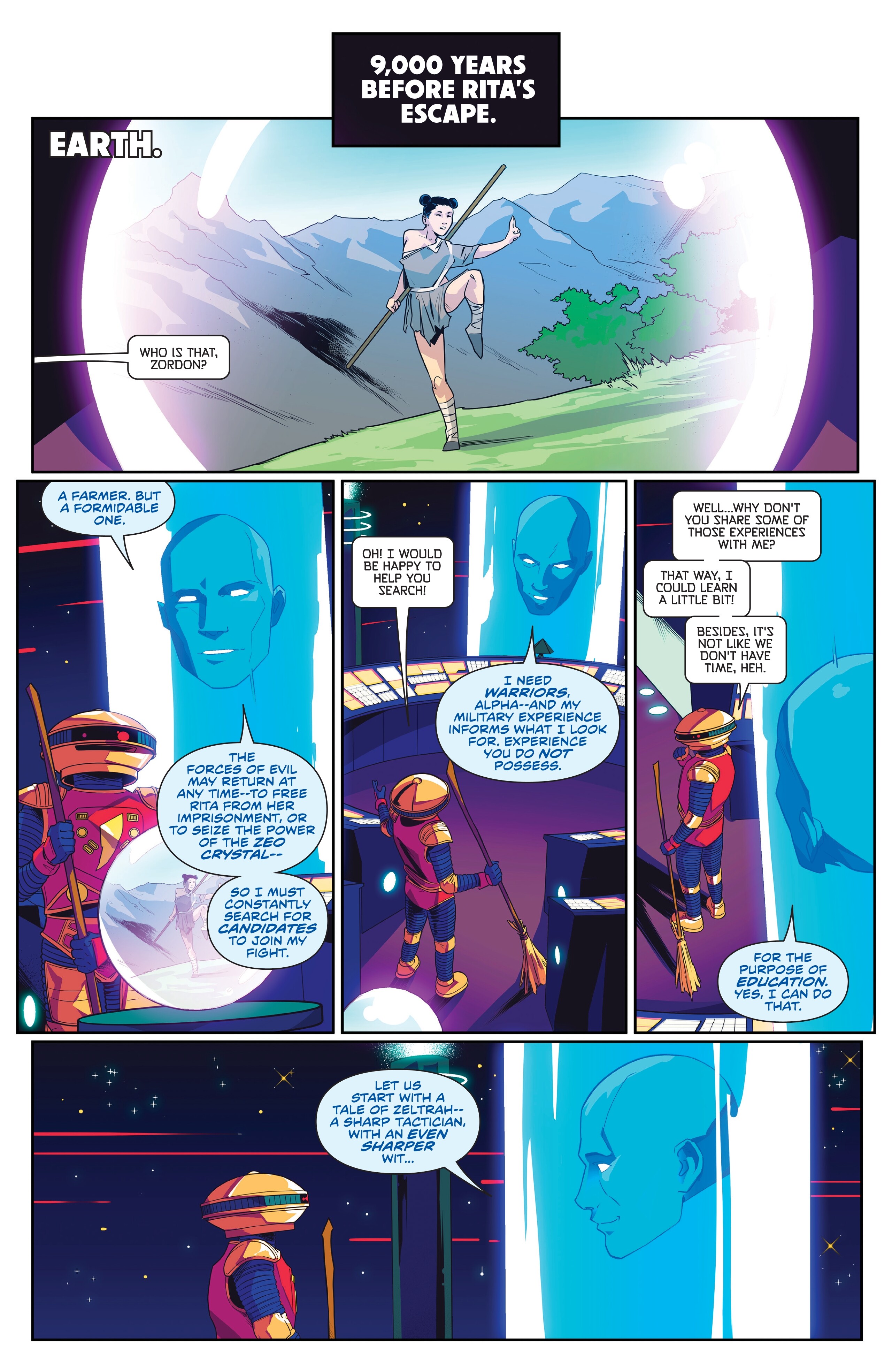 Mighty Morphin Power Rangers 30th Anniversary Special (2023) issue 1 - Page 21