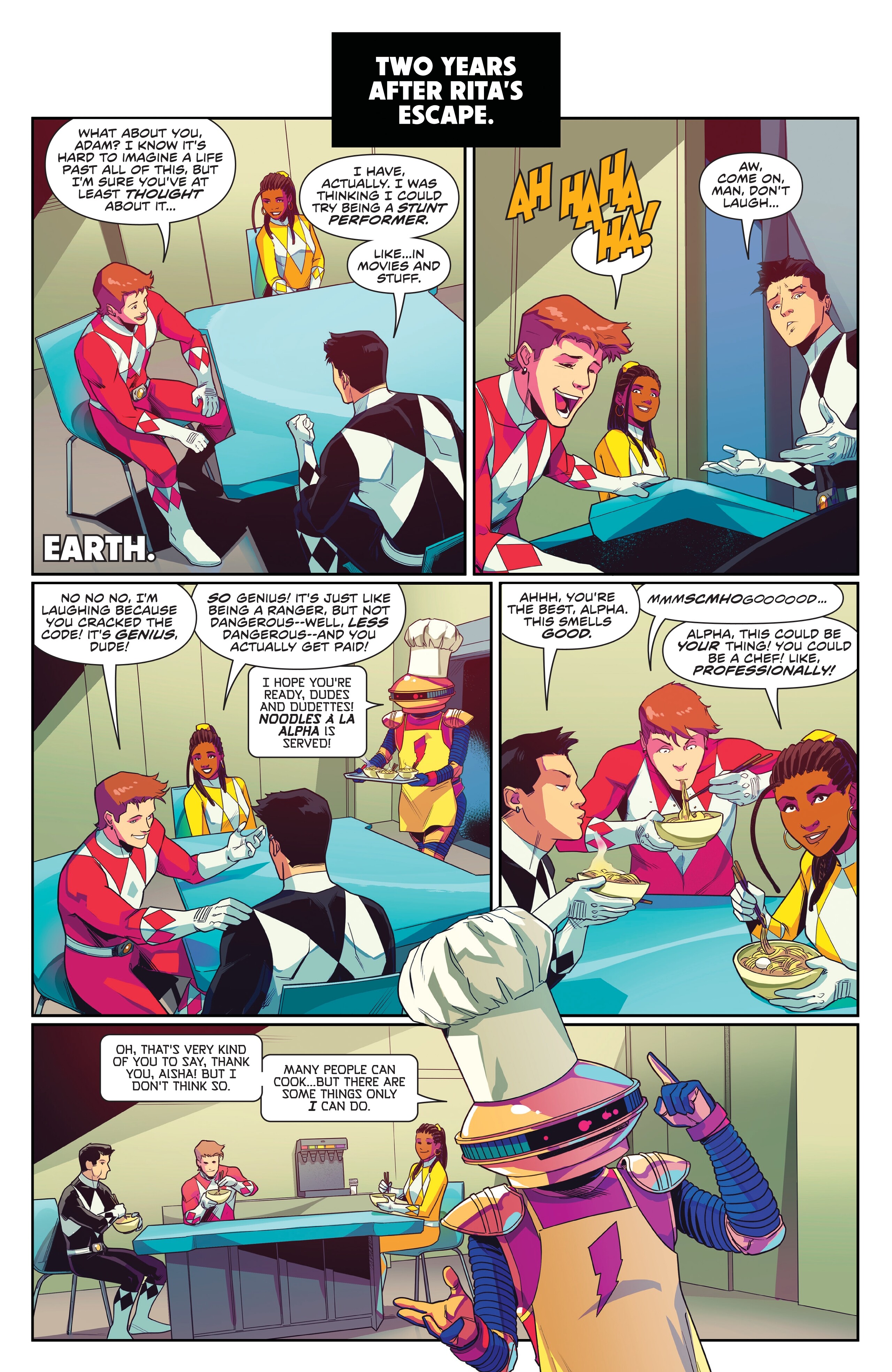 Mighty Morphin Power Rangers 30th Anniversary Special (2023) issue 1 - Page 22