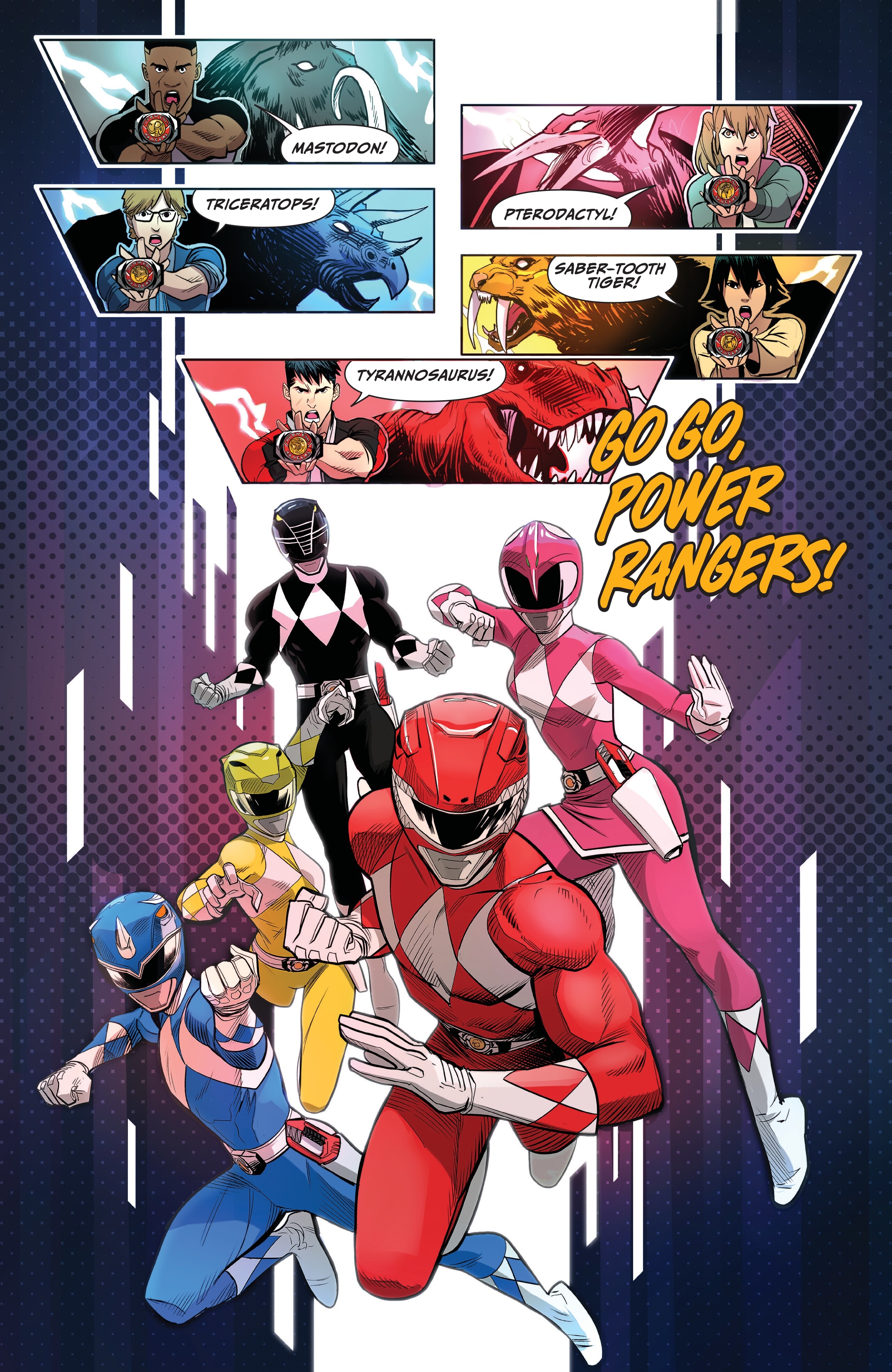 Mighty Morphin Power Rangers 30th Anniversary Special (2023) issue 1 - Page 52