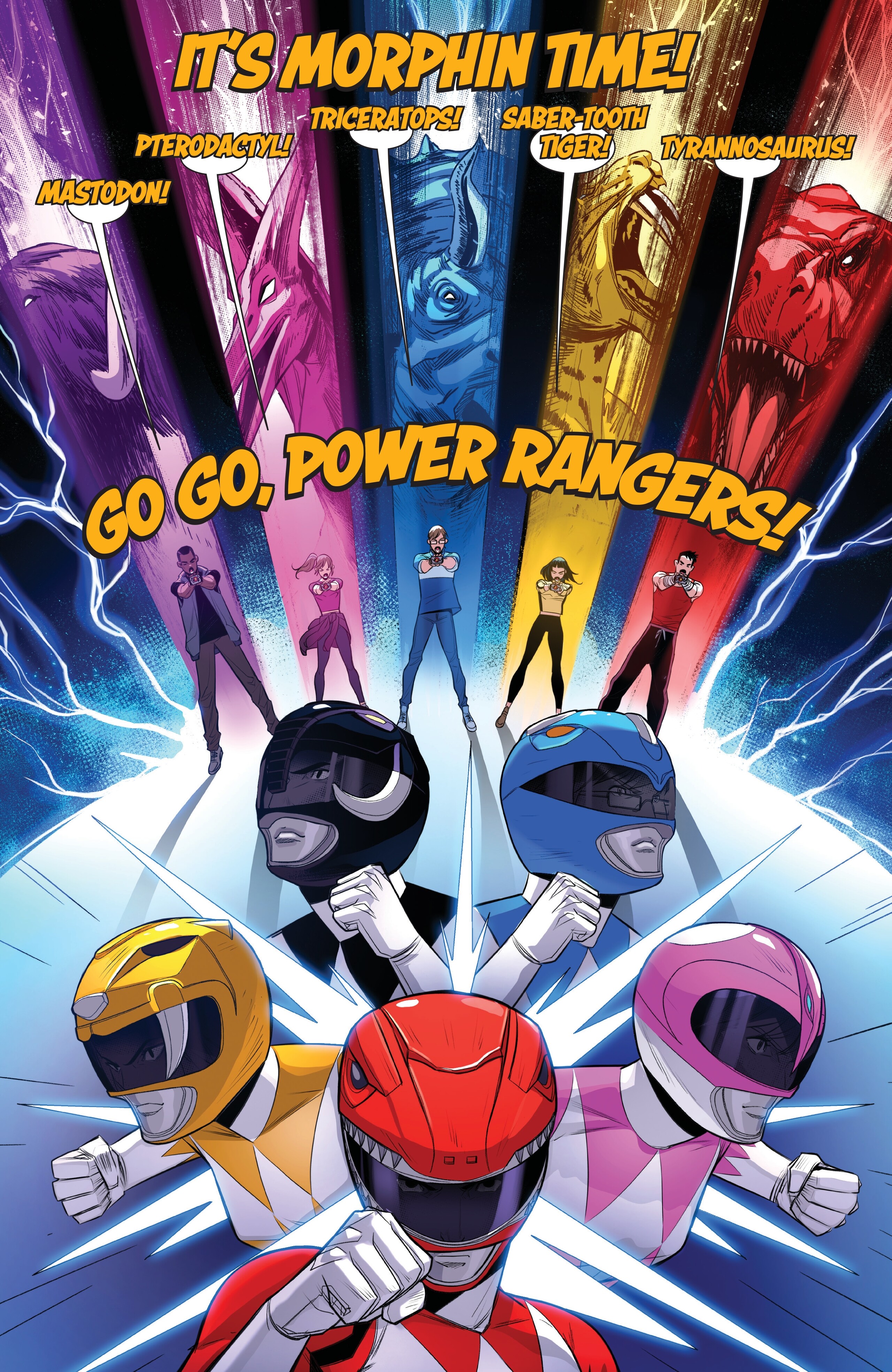 Mighty Morphin Power Rangers 30th Anniversary Special (2023) issue 1 - Page 54