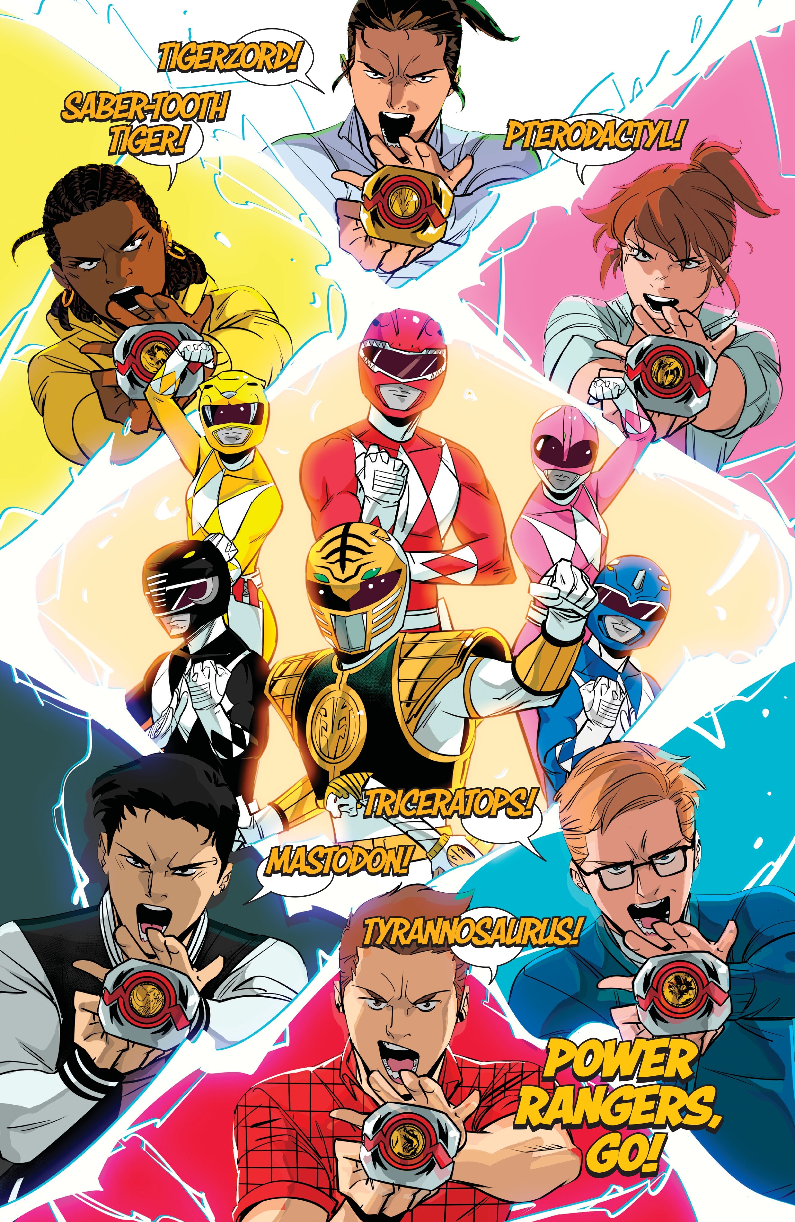 Mighty Morphin Power Rangers 30th Anniversary Special (2023) issue 1 - Page 55