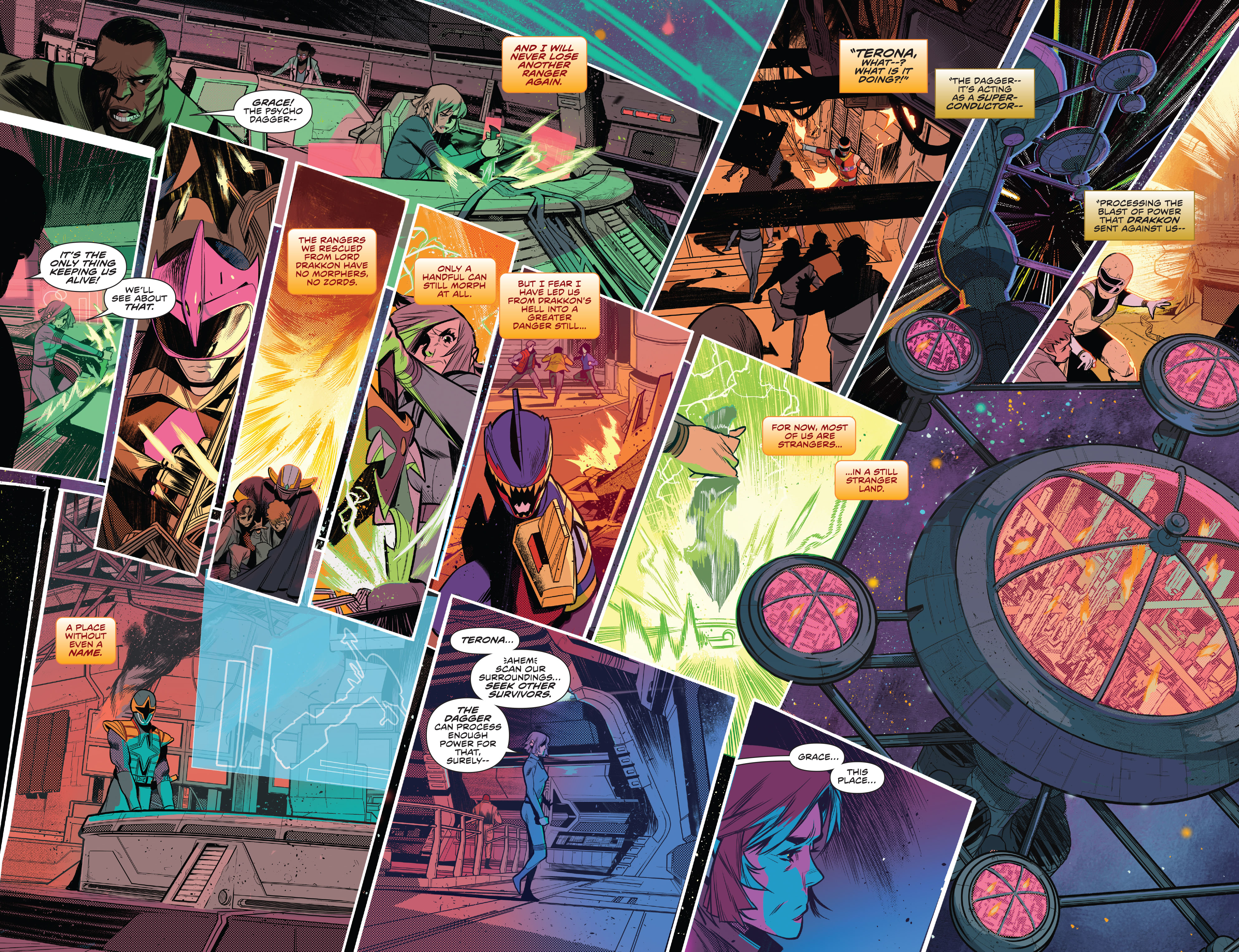 Mighty Morphin Power Rangers: Beyond the Grid (2020) issue 1 - Page 8