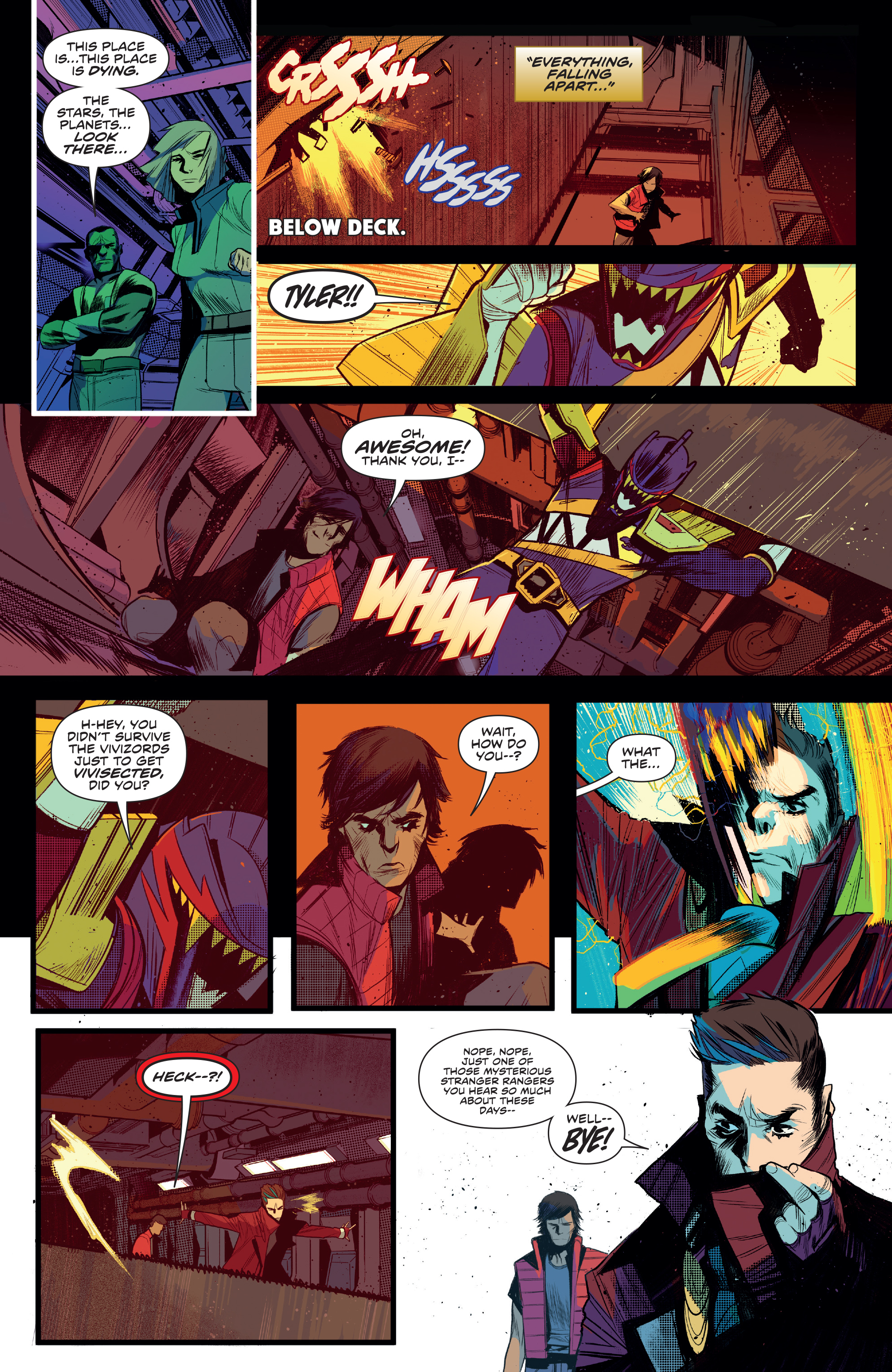 Mighty Morphin Power Rangers: Beyond the Grid (2020) issue 1 - Page 10