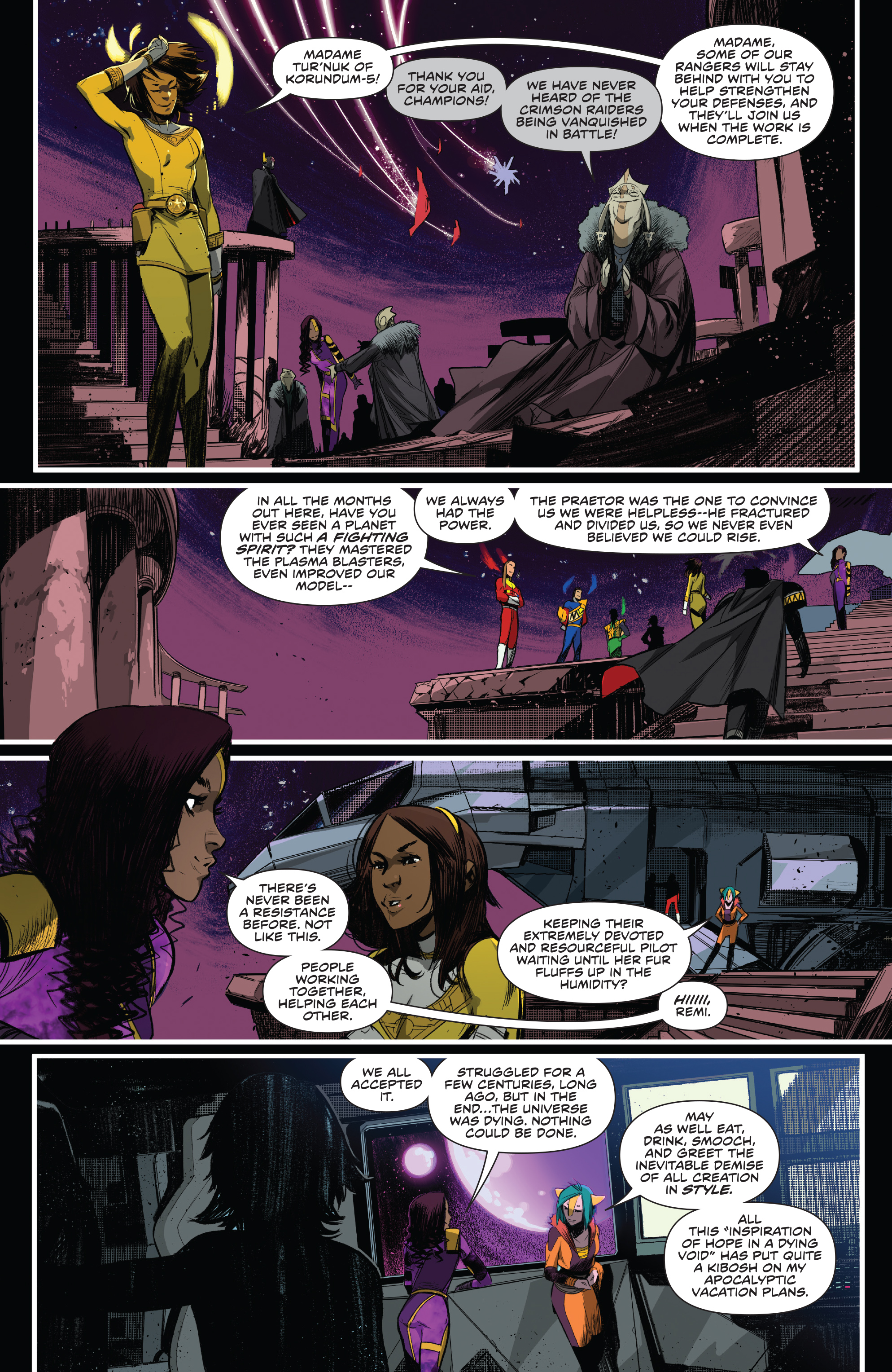 Mighty Morphin Power Rangers: Beyond the Grid (2020) issue 1 - Page 101