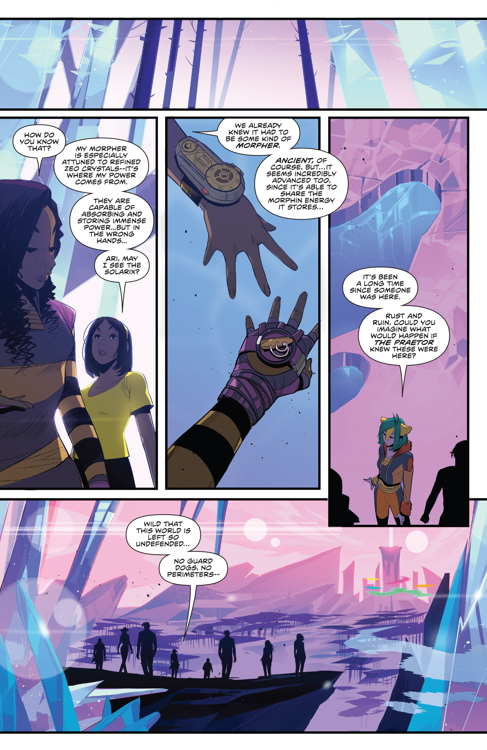 Mighty Morphin Power Rangers: Beyond the Grid (2020) issue 1 - Page 122