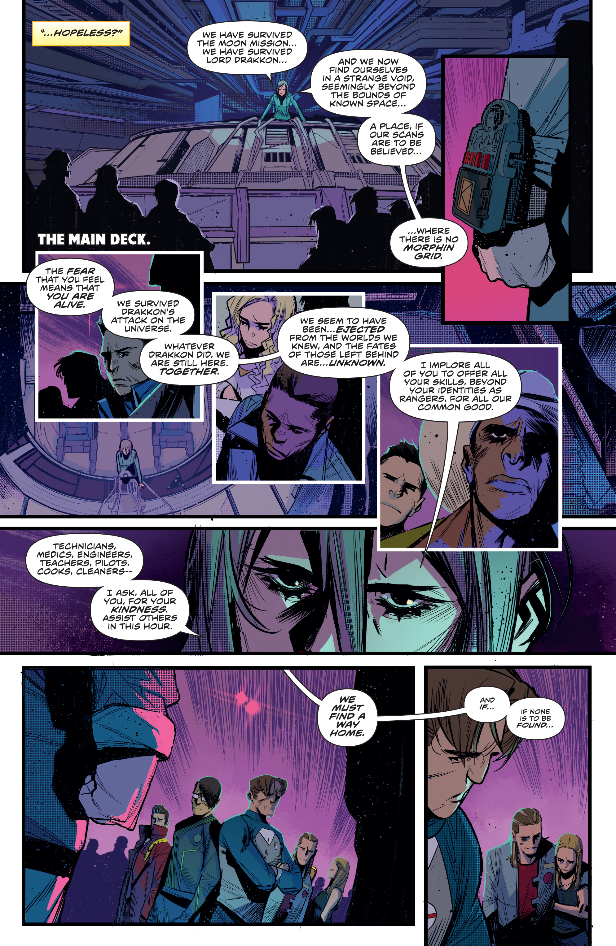 Mighty Morphin Power Rangers: Beyond the Grid (2020) issue 1 - Page 13